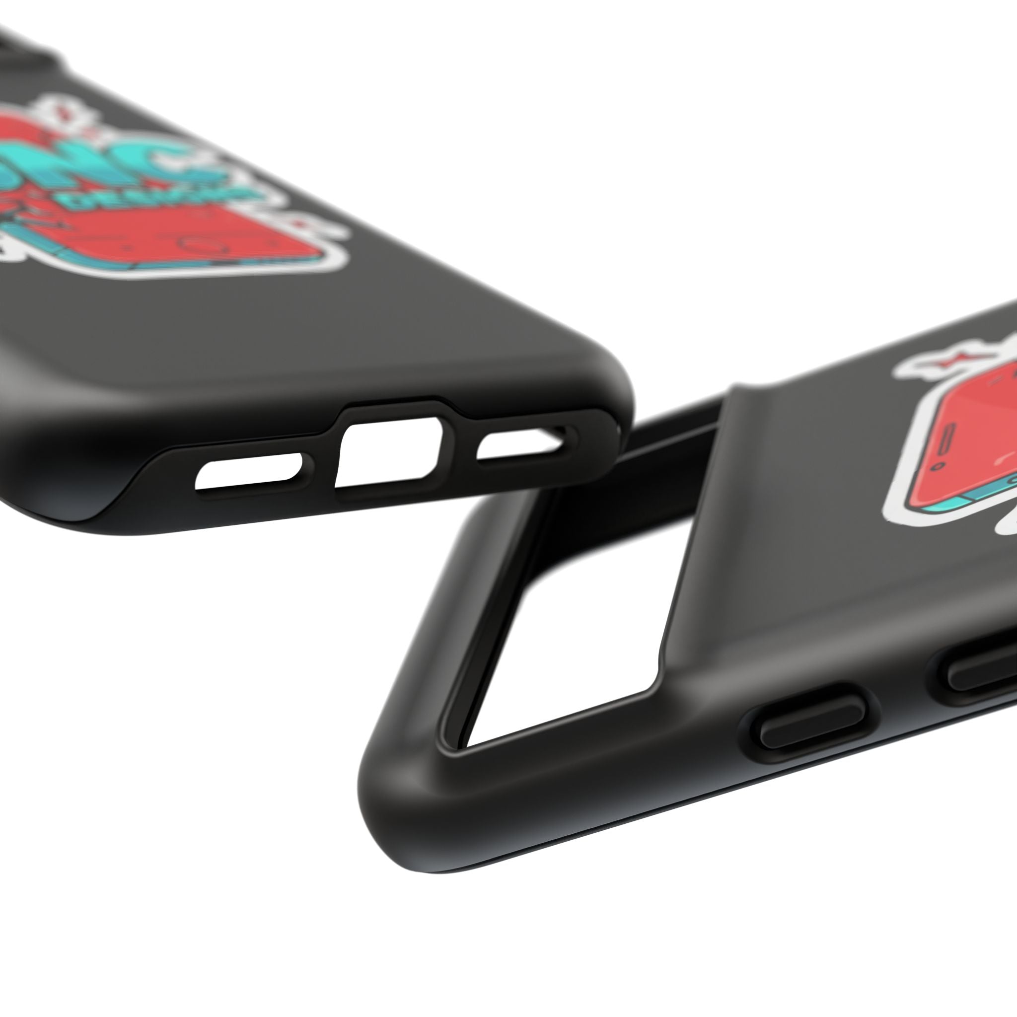 Apple iPhone JNC Black Tough Silicone Case