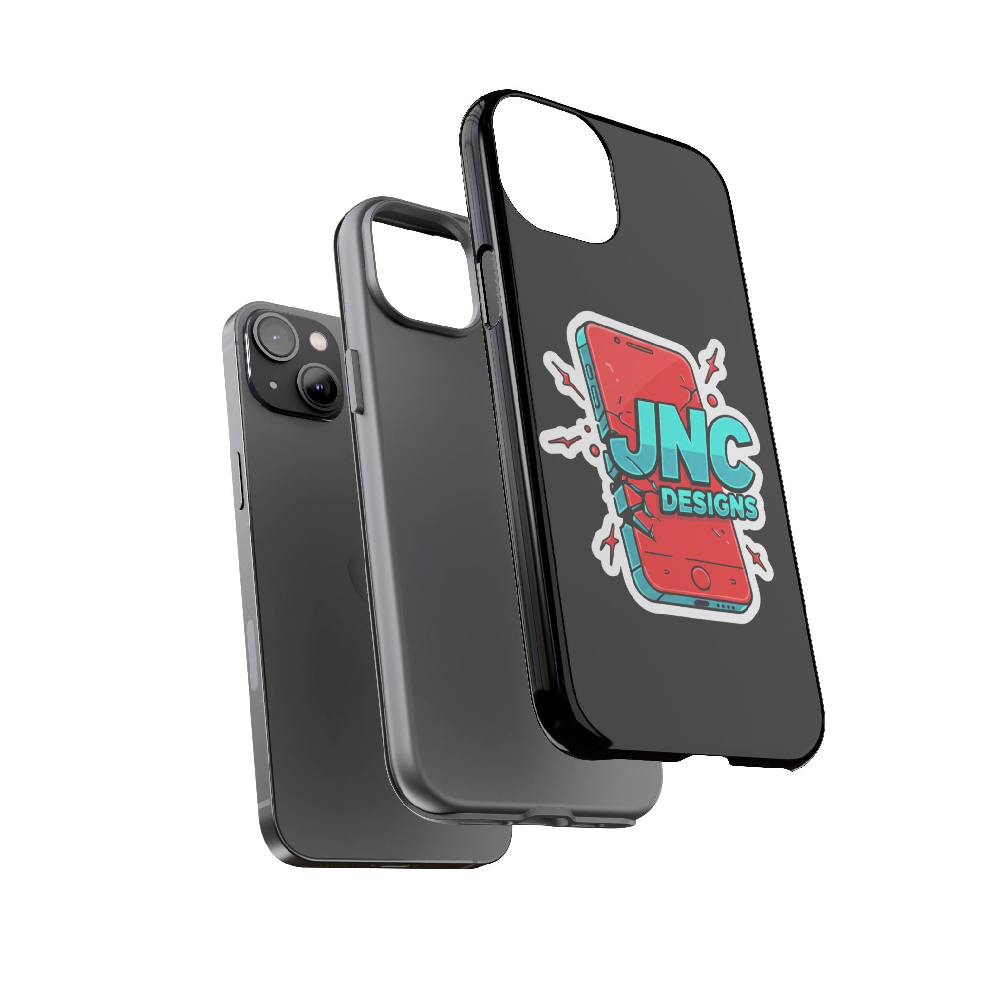 Apple iPhone JNC Black Tough Silicone Case