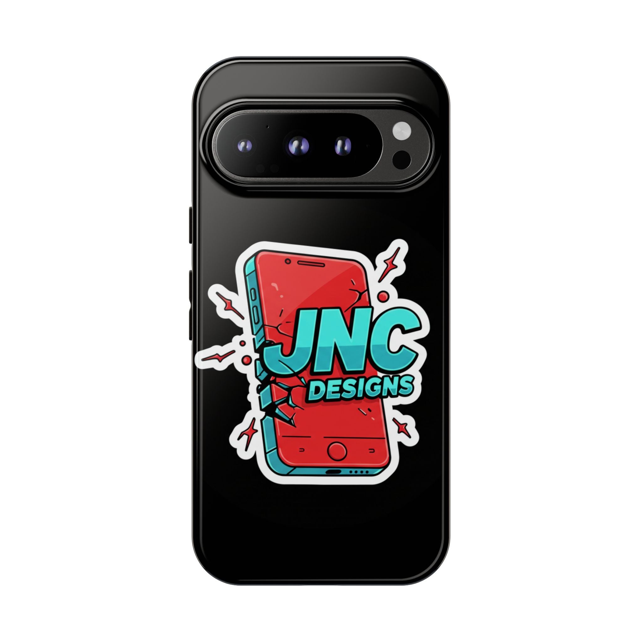 Apple iPhone JNC Black Tough Silicone Case