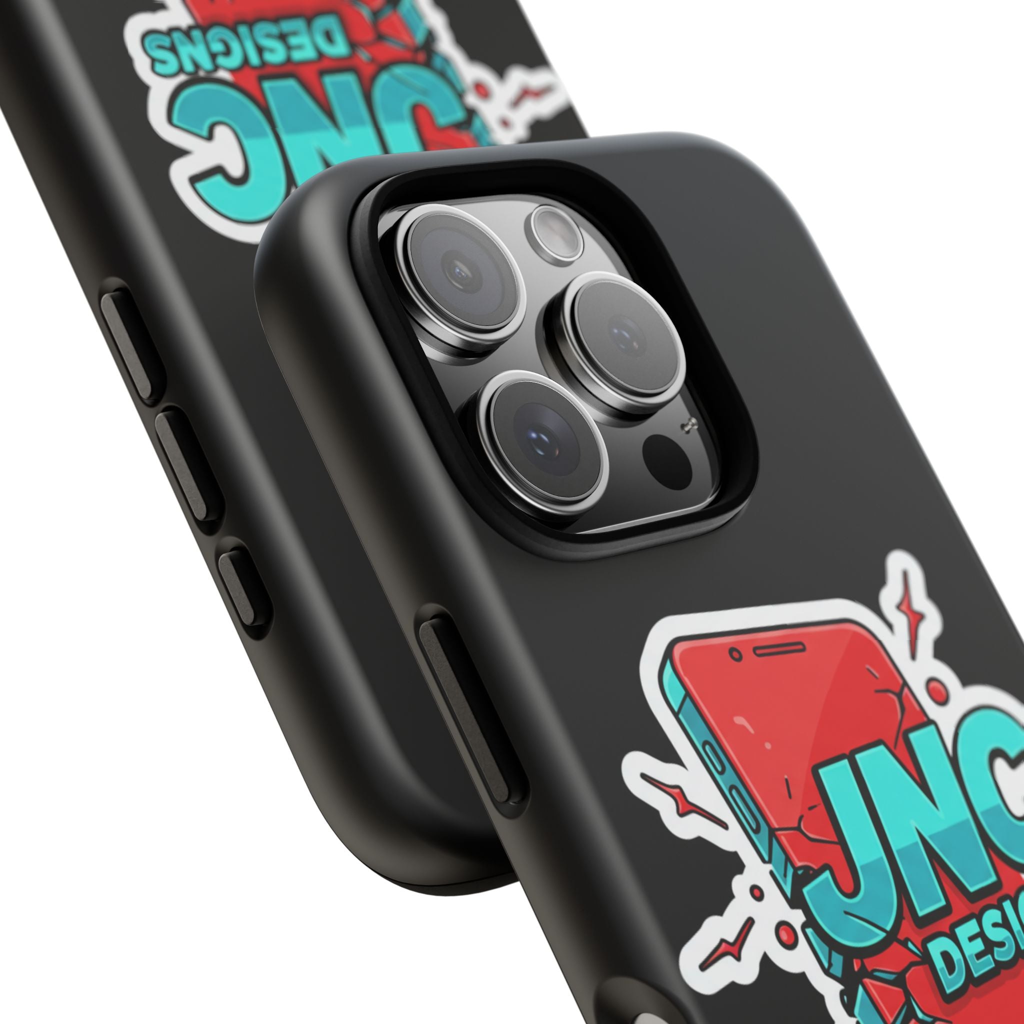 Apple iPhone JNC Black Tough Silicone Case