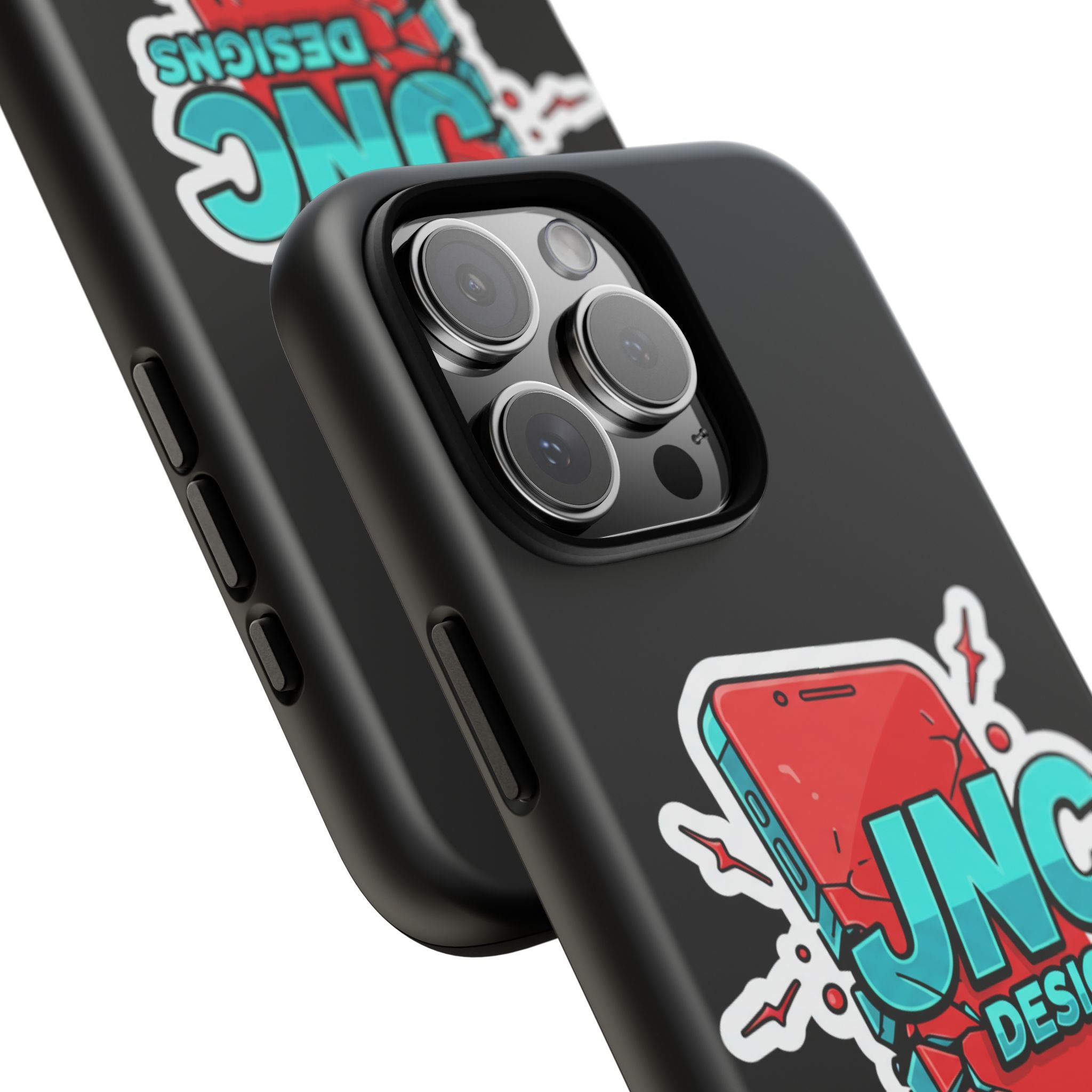 Apple iPhone JNC Black Tough Silicone Case