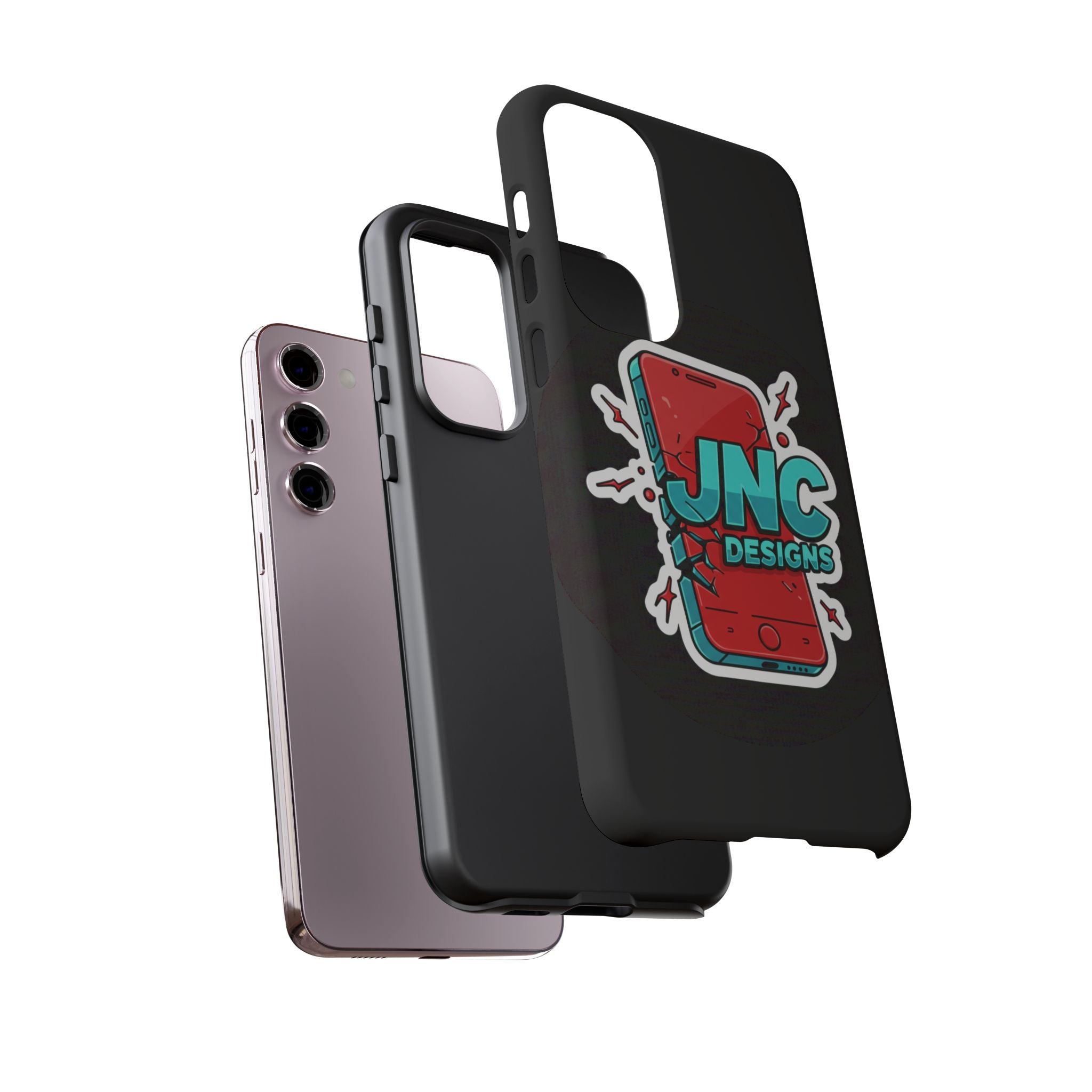 Apple iPhone JNC Black Tough Silicone Case