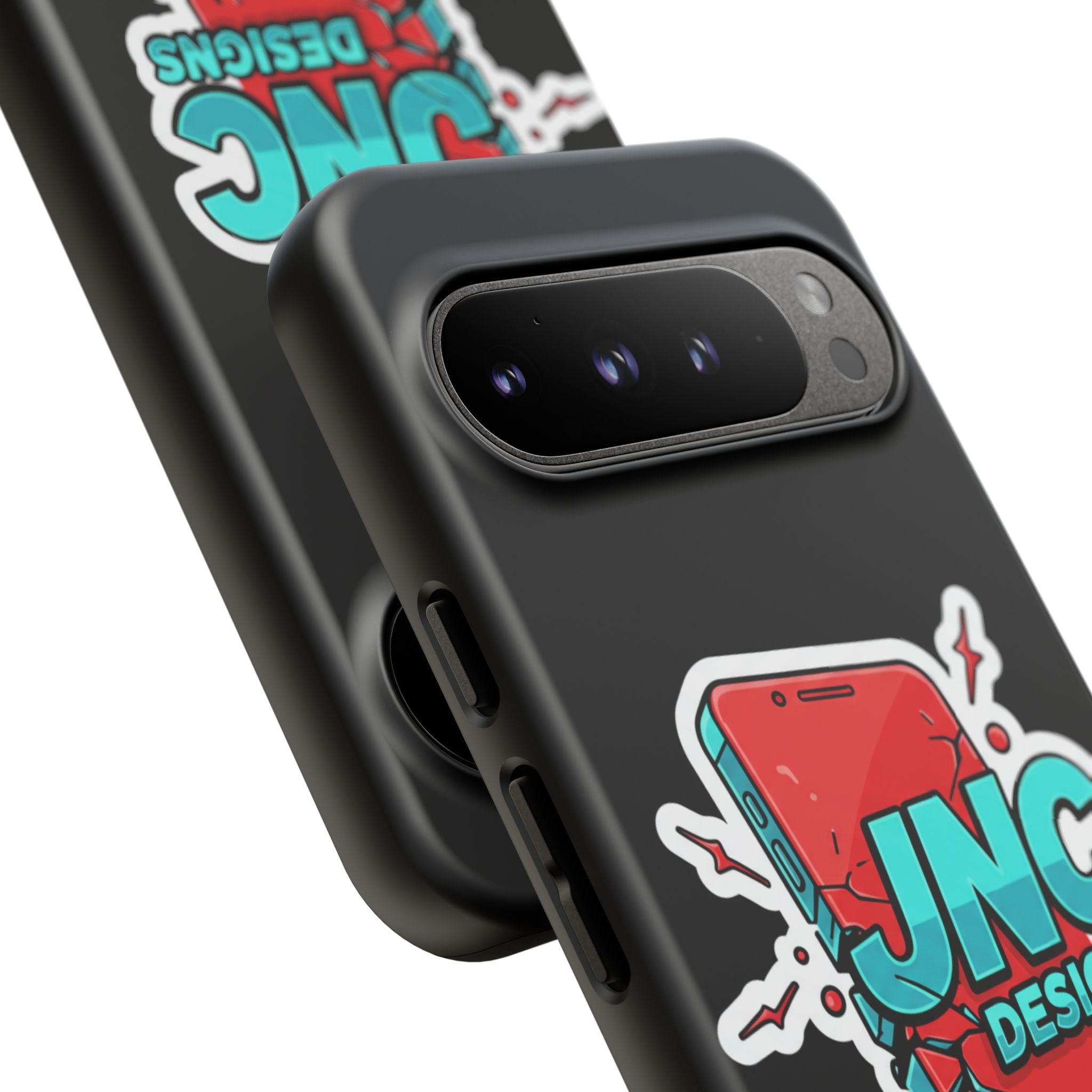 Apple iPhone JNC Black Tough Silicone Case