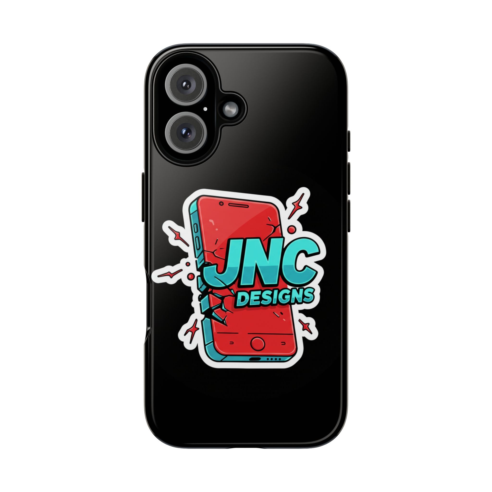 Apple iPhone JNC Black Tough Silicone Case