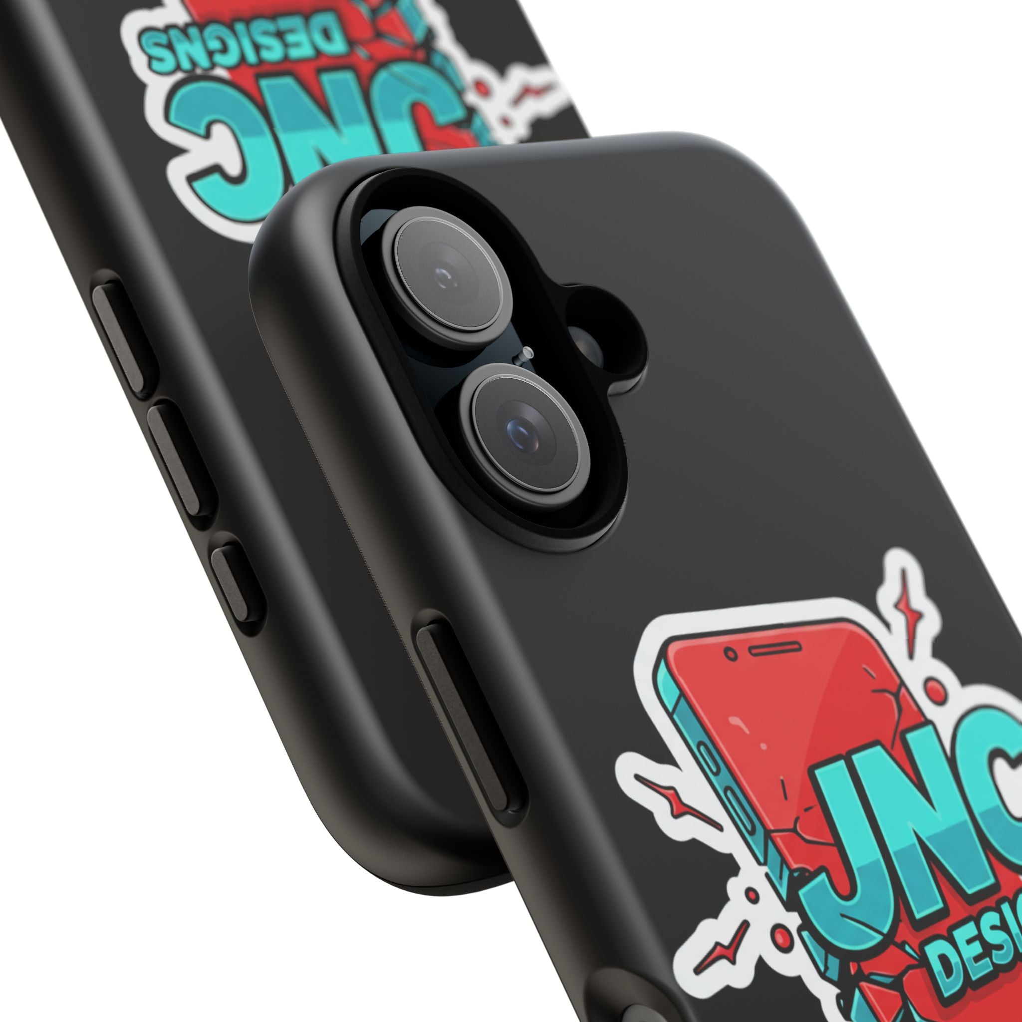 Apple iPhone JNC Black Tough Silicone Case