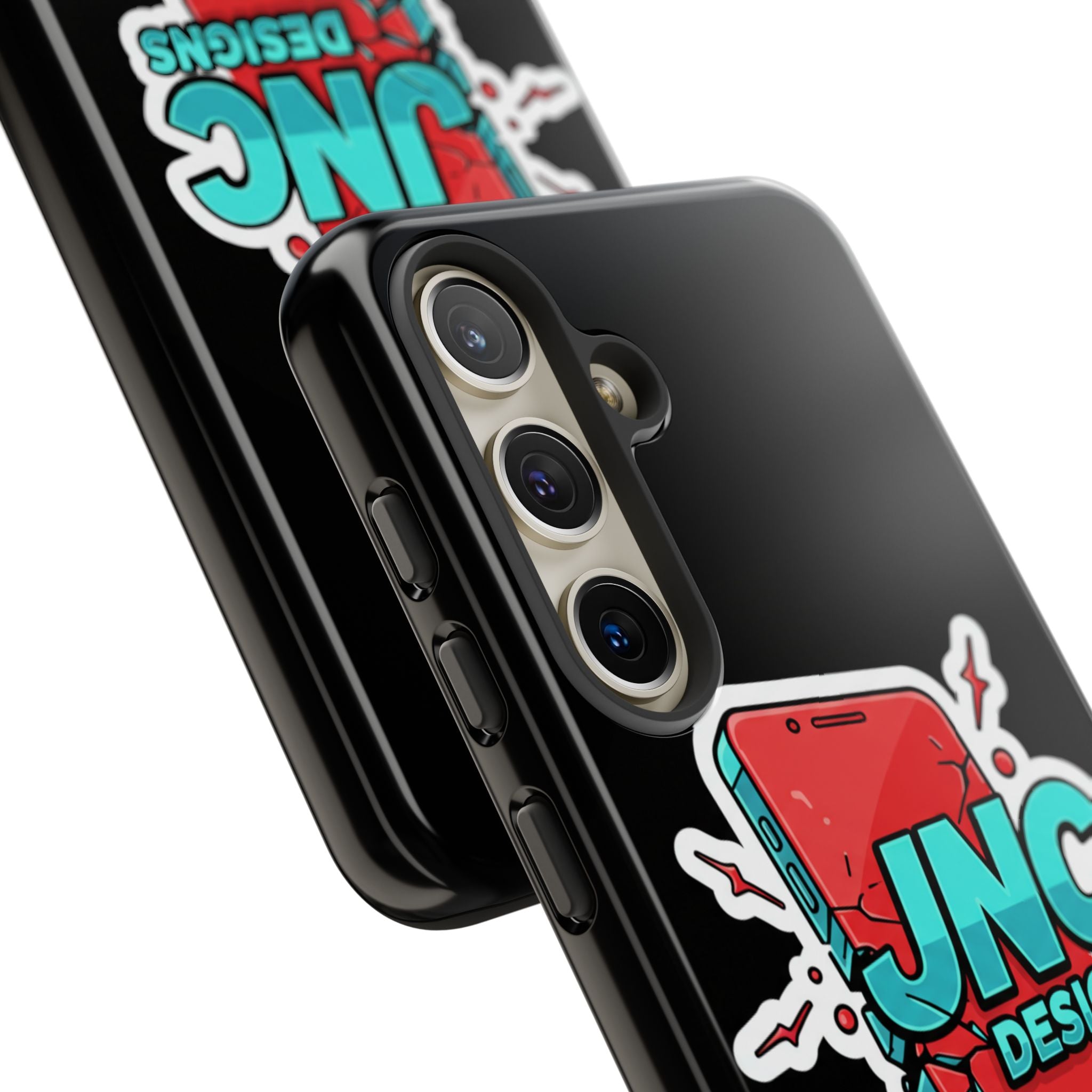 Apple iPhone JNC Black Tough Silicone Case