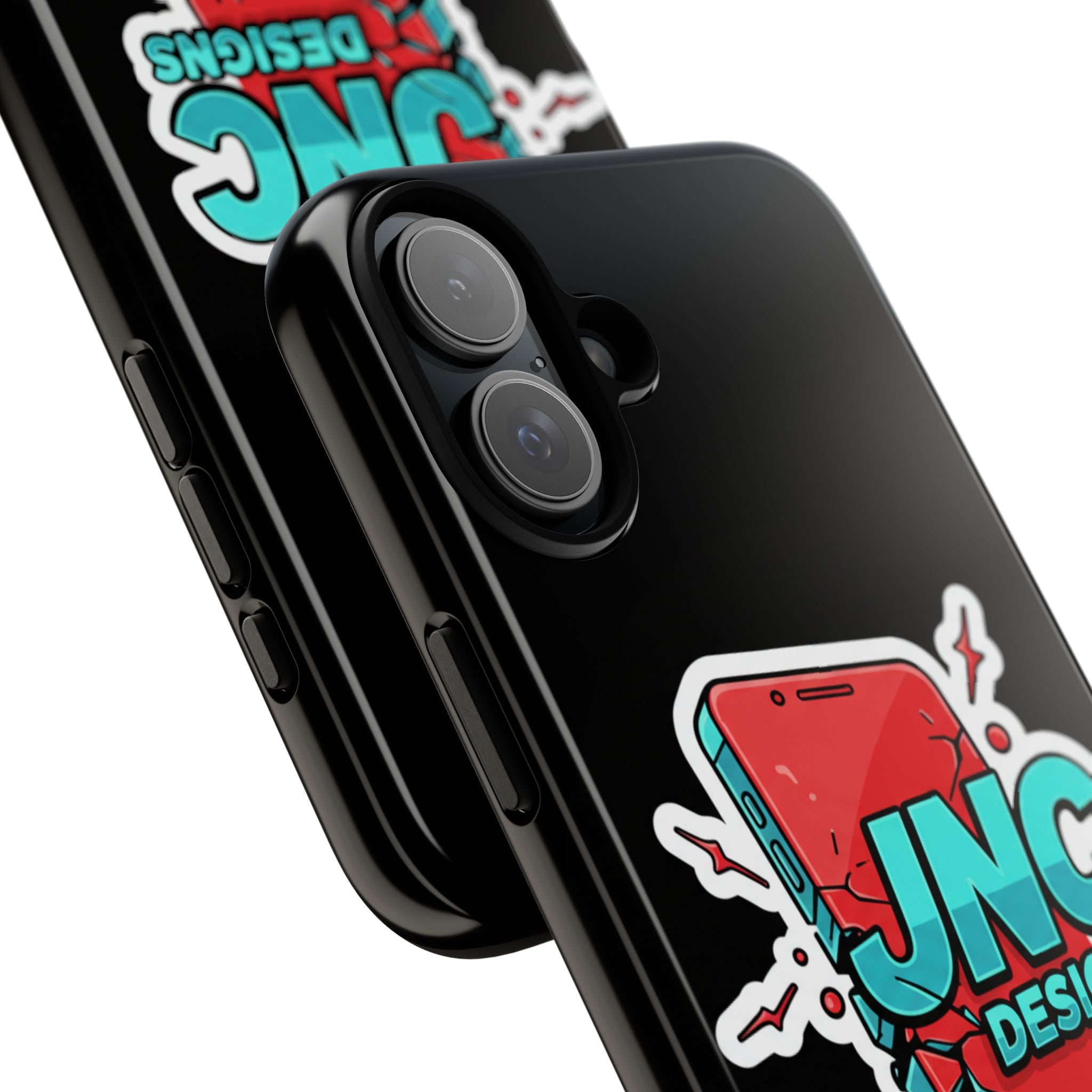 Apple iPhone JNC Black Tough Silicone Case