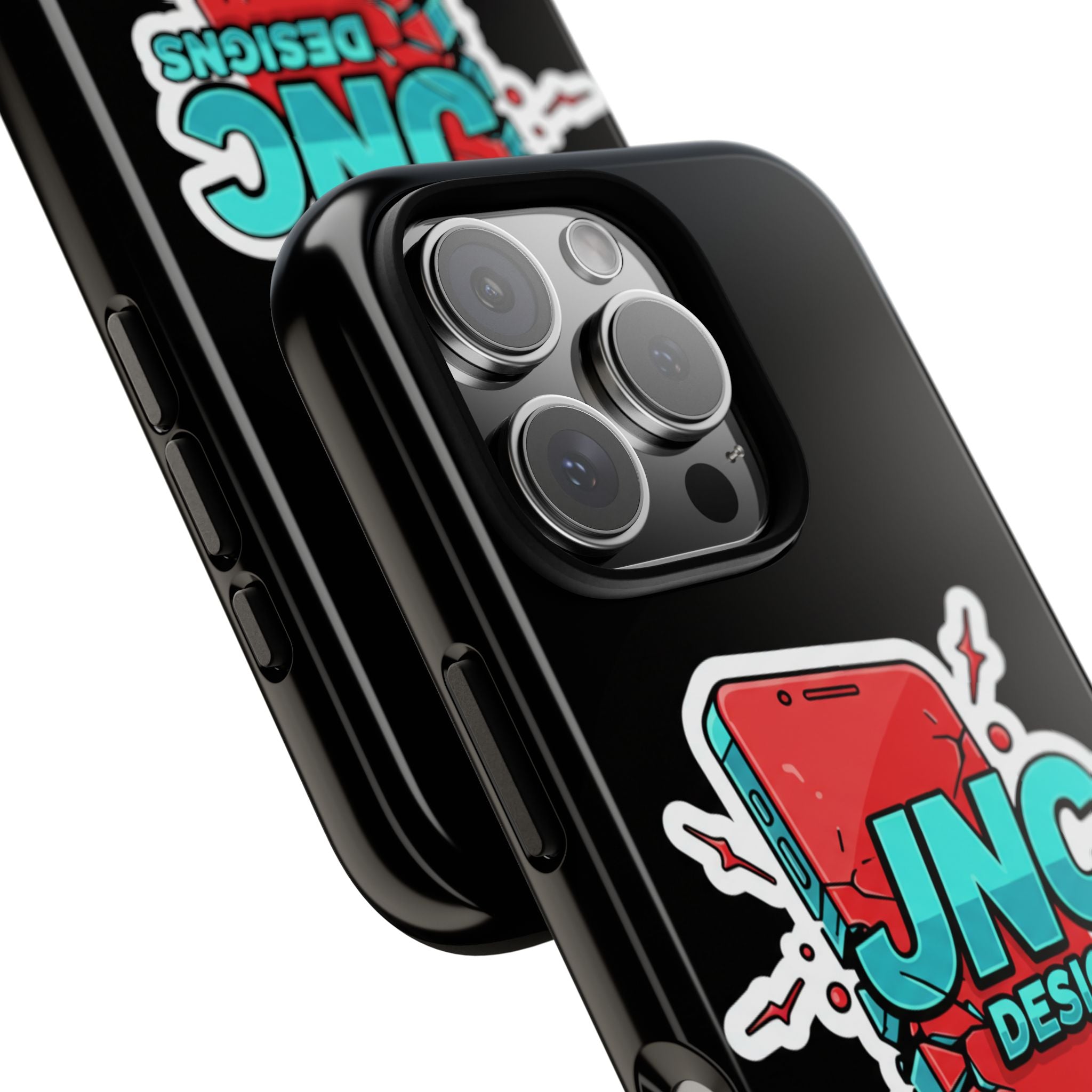 Apple iPhone JNC Black Tough Silicone Case