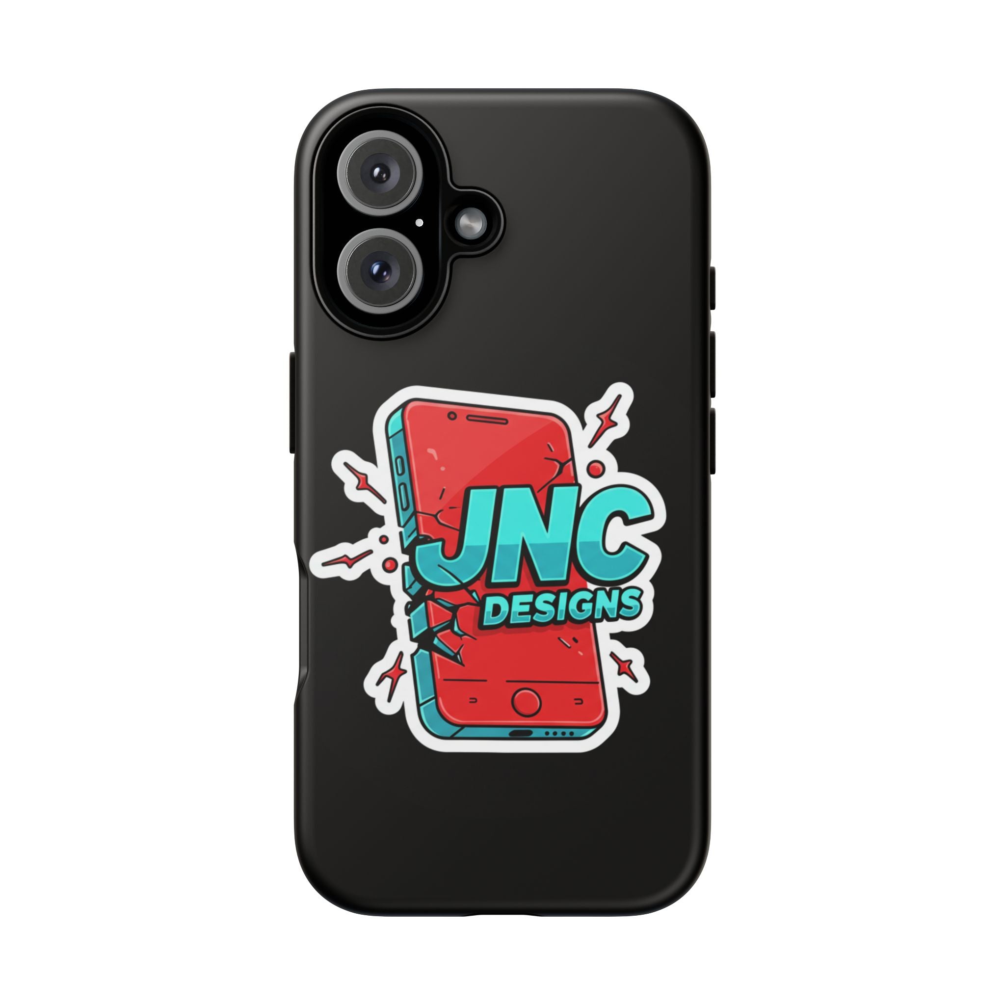 Apple iPhone JNC Black Tough Silicone Case