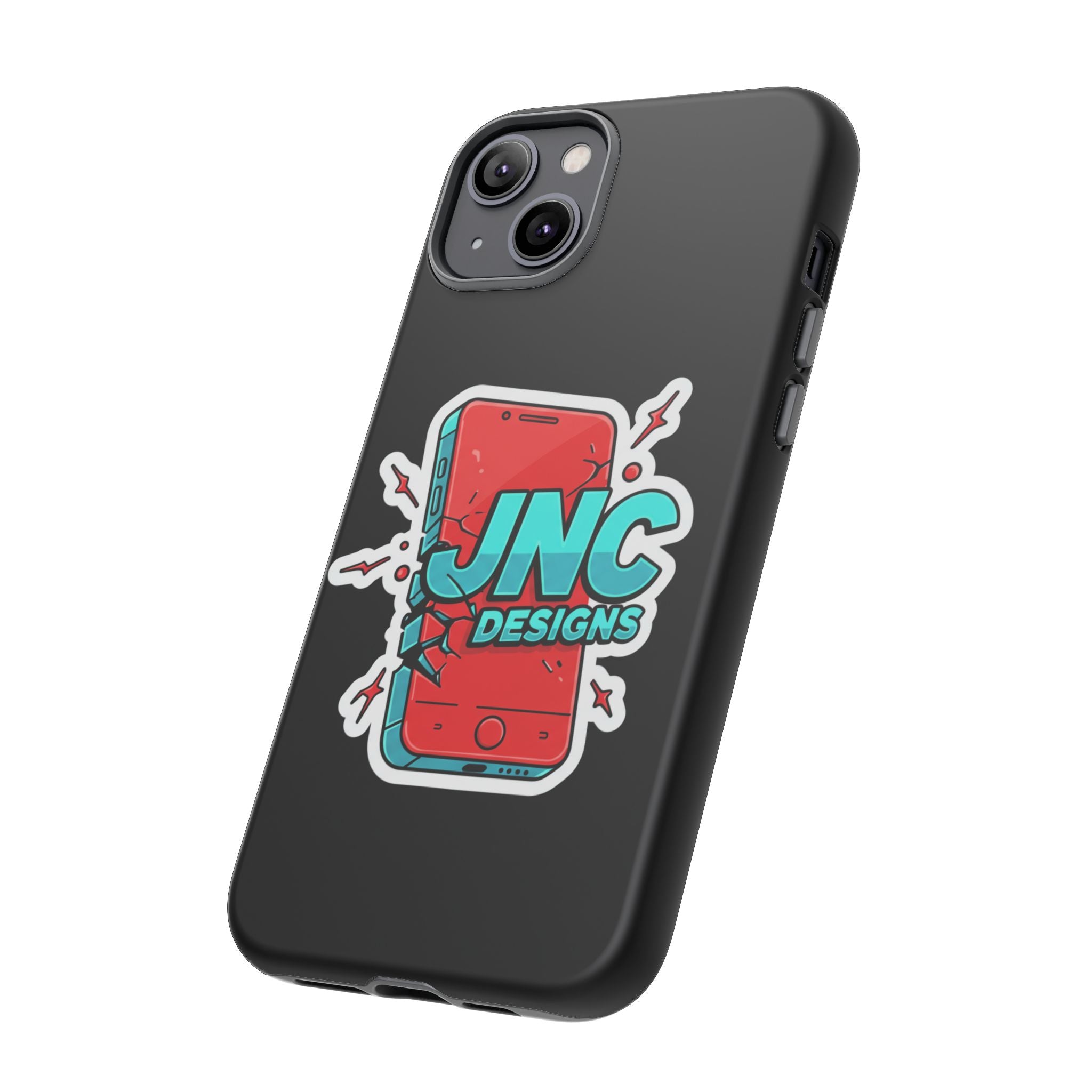 Apple iPhone JNC Black Tough Silicone Case