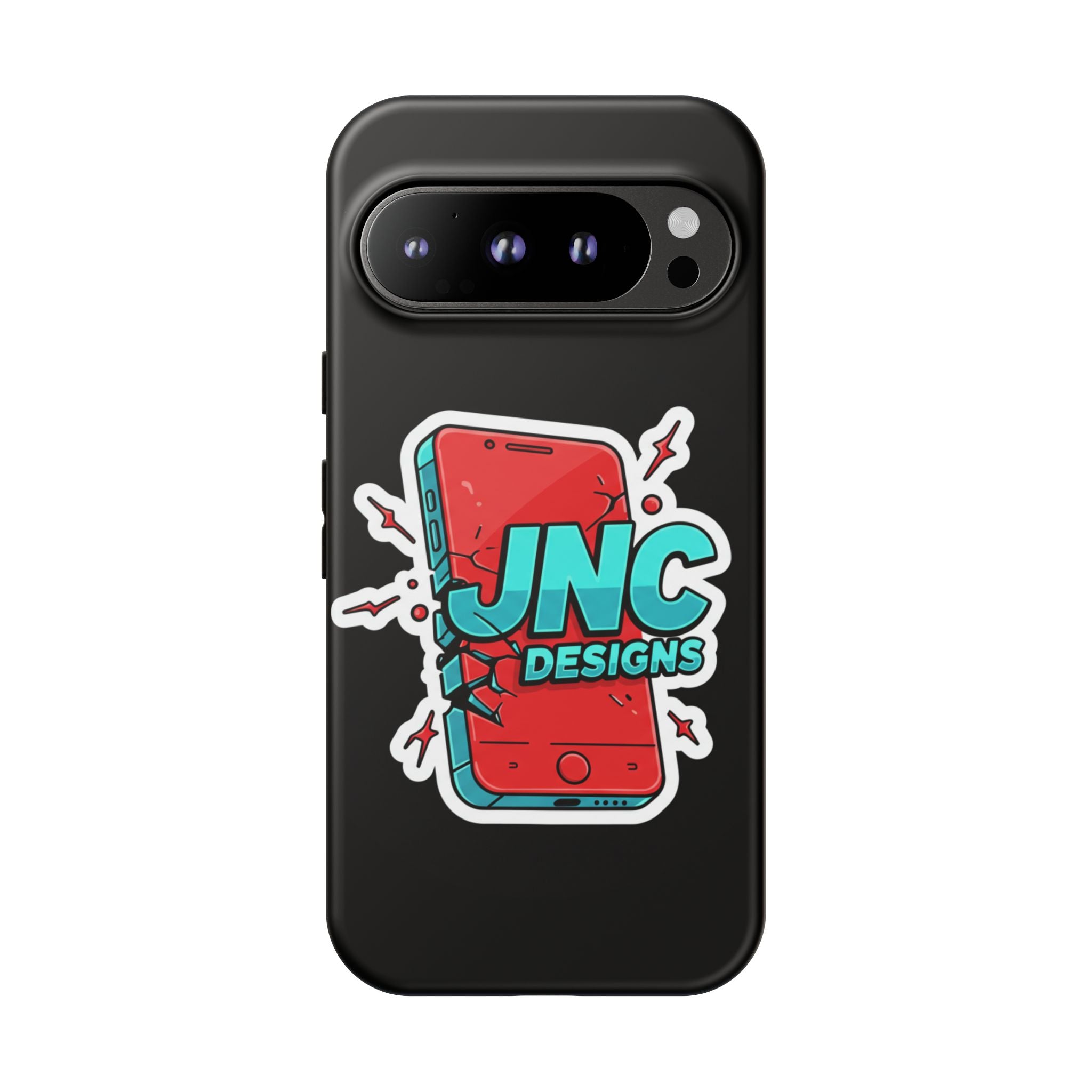 Apple iPhone JNC Black Tough Silicone Case