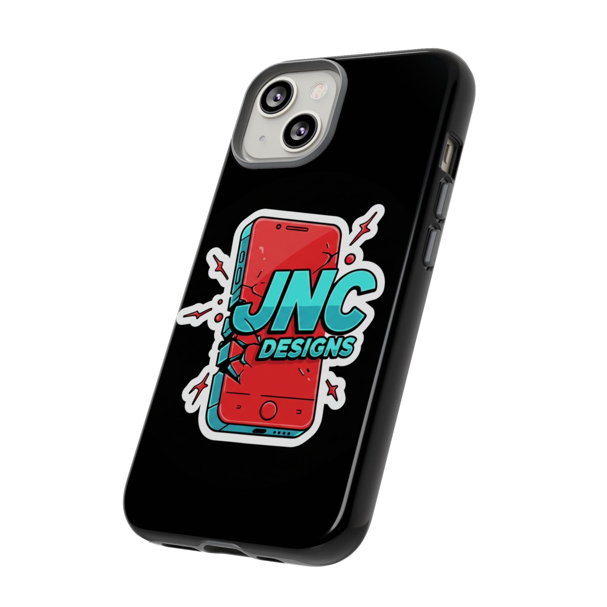 Apple iPhone JNC Black Tough Silicone Case