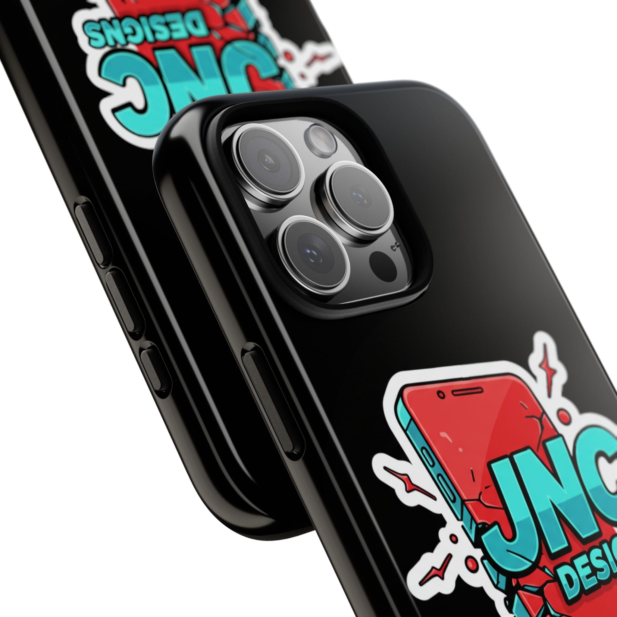 Apple iPhone JNC Black Tough Silicone Case