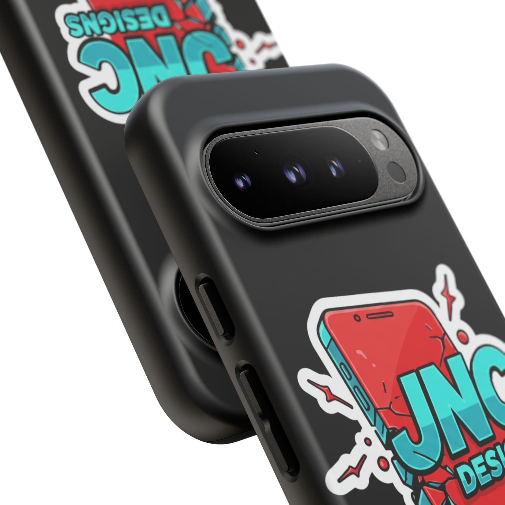 Apple iPhone JNC Black Tough Silicone Case