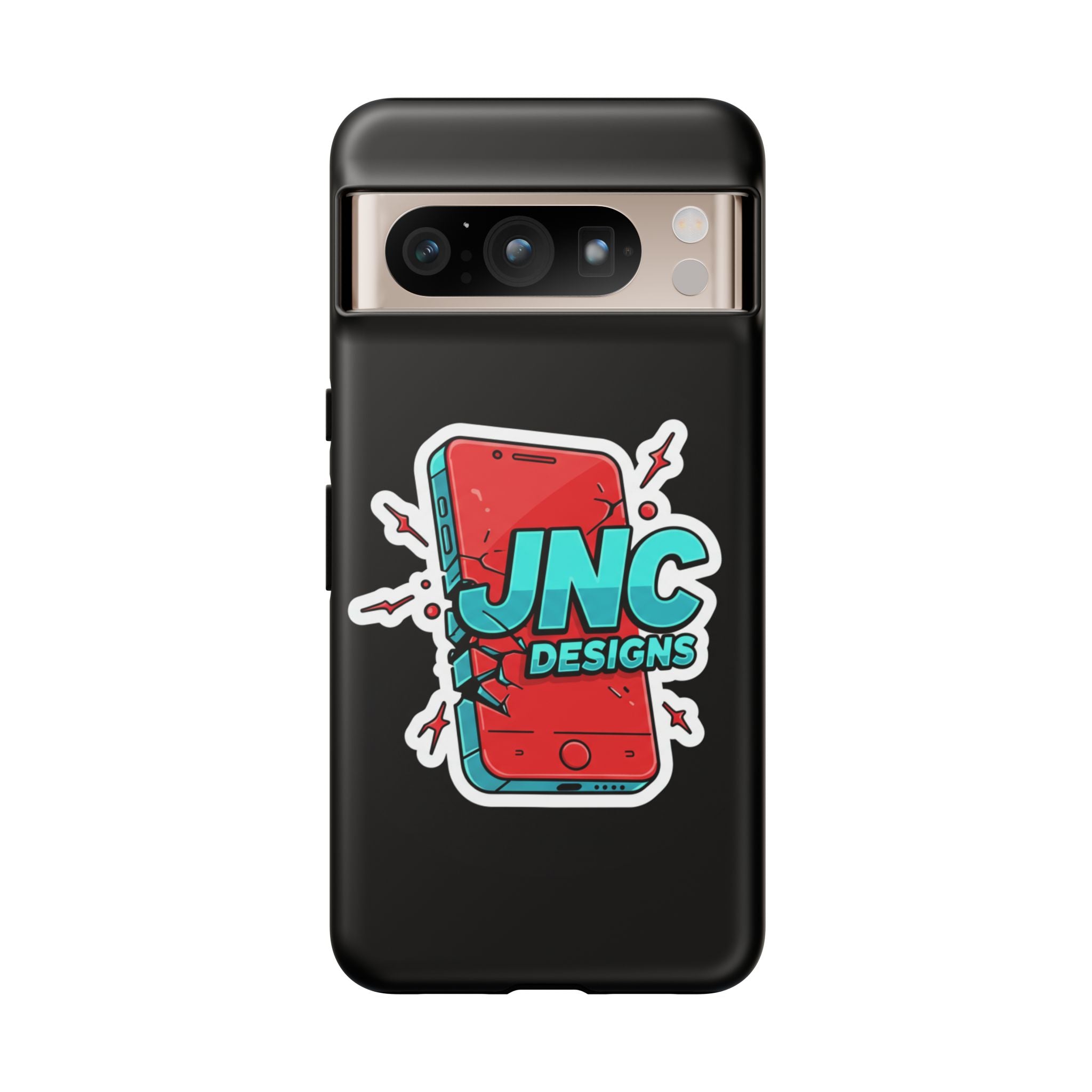 Apple iPhone JNC Black Tough Silicone Case