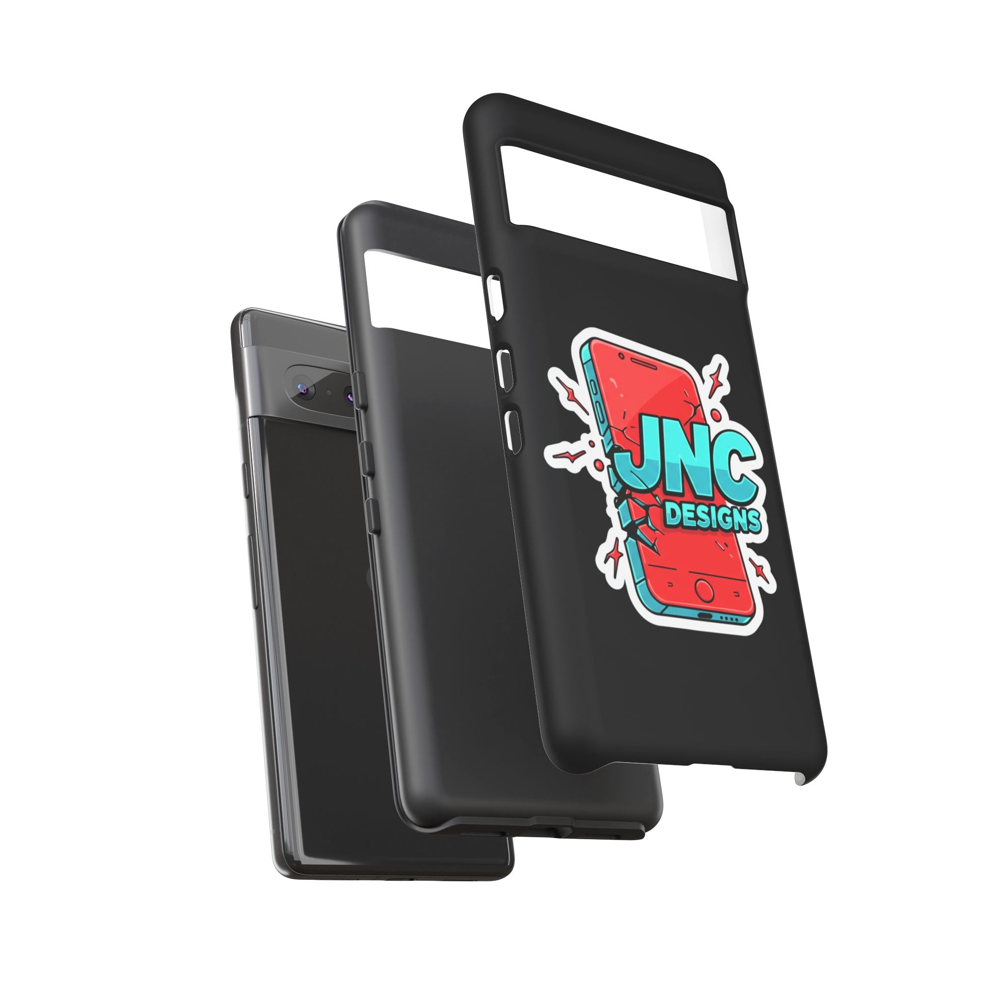 Apple iPhone JNC Black Tough Silicone Case