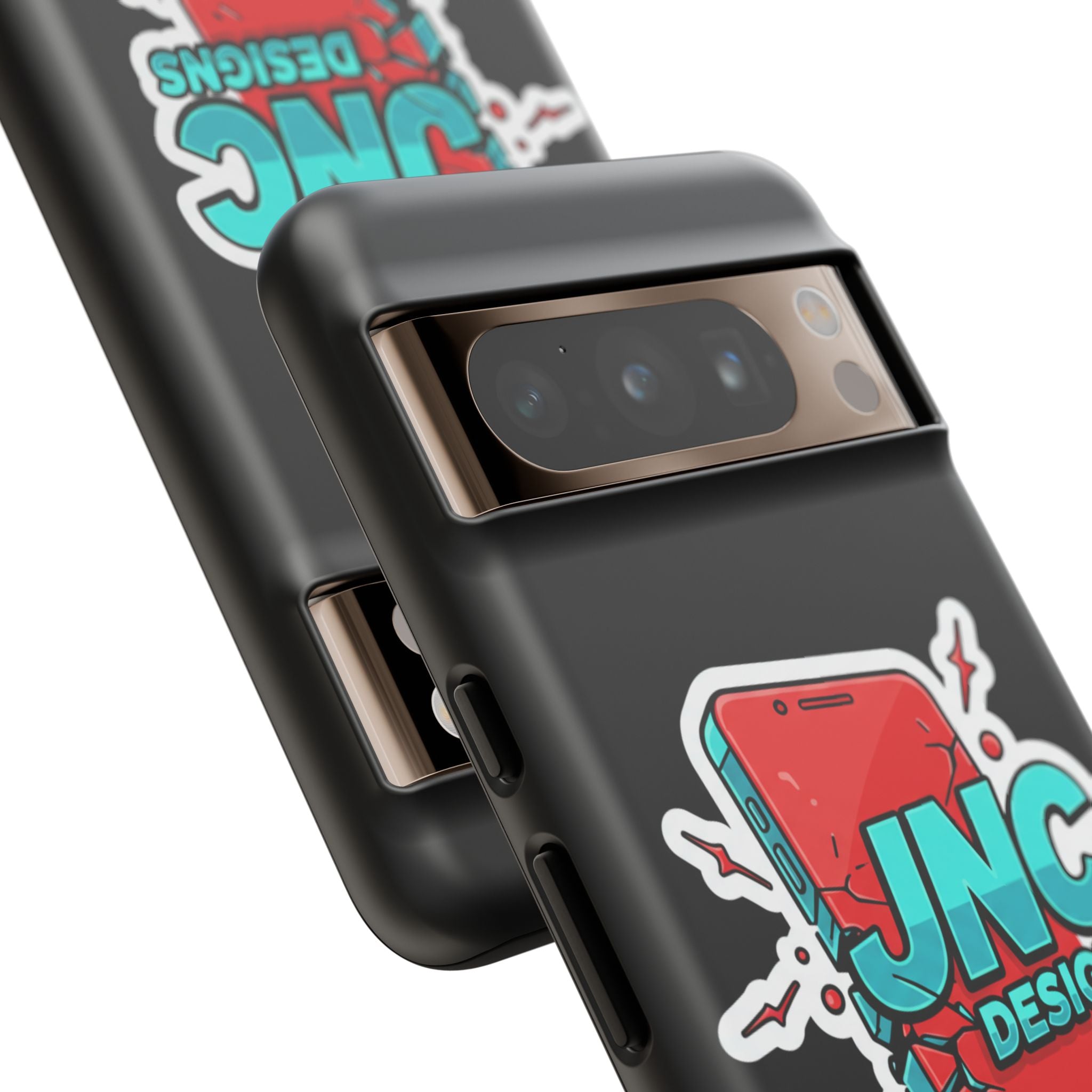 Apple iPhone JNC Black Tough Silicone Case