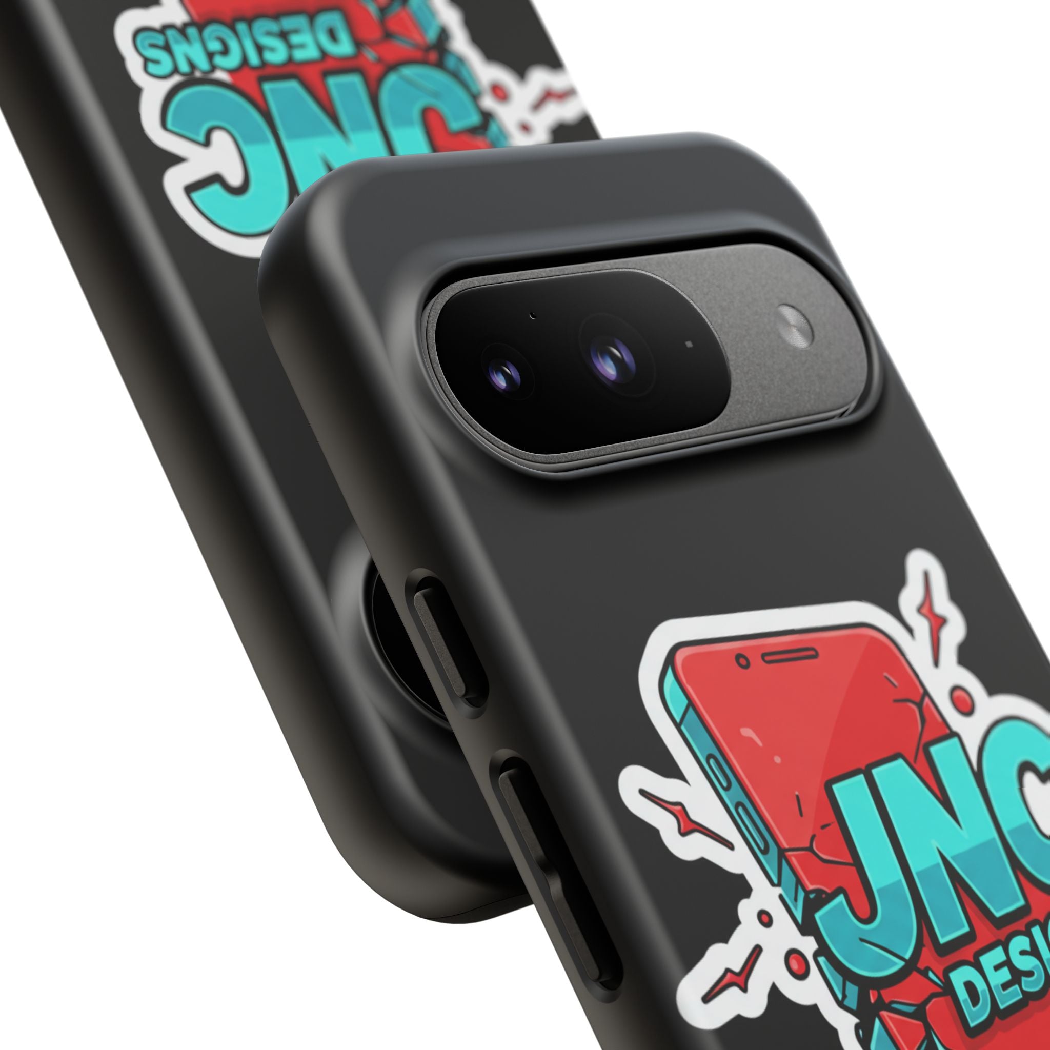 Apple iPhone JNC Black Tough Silicone Case