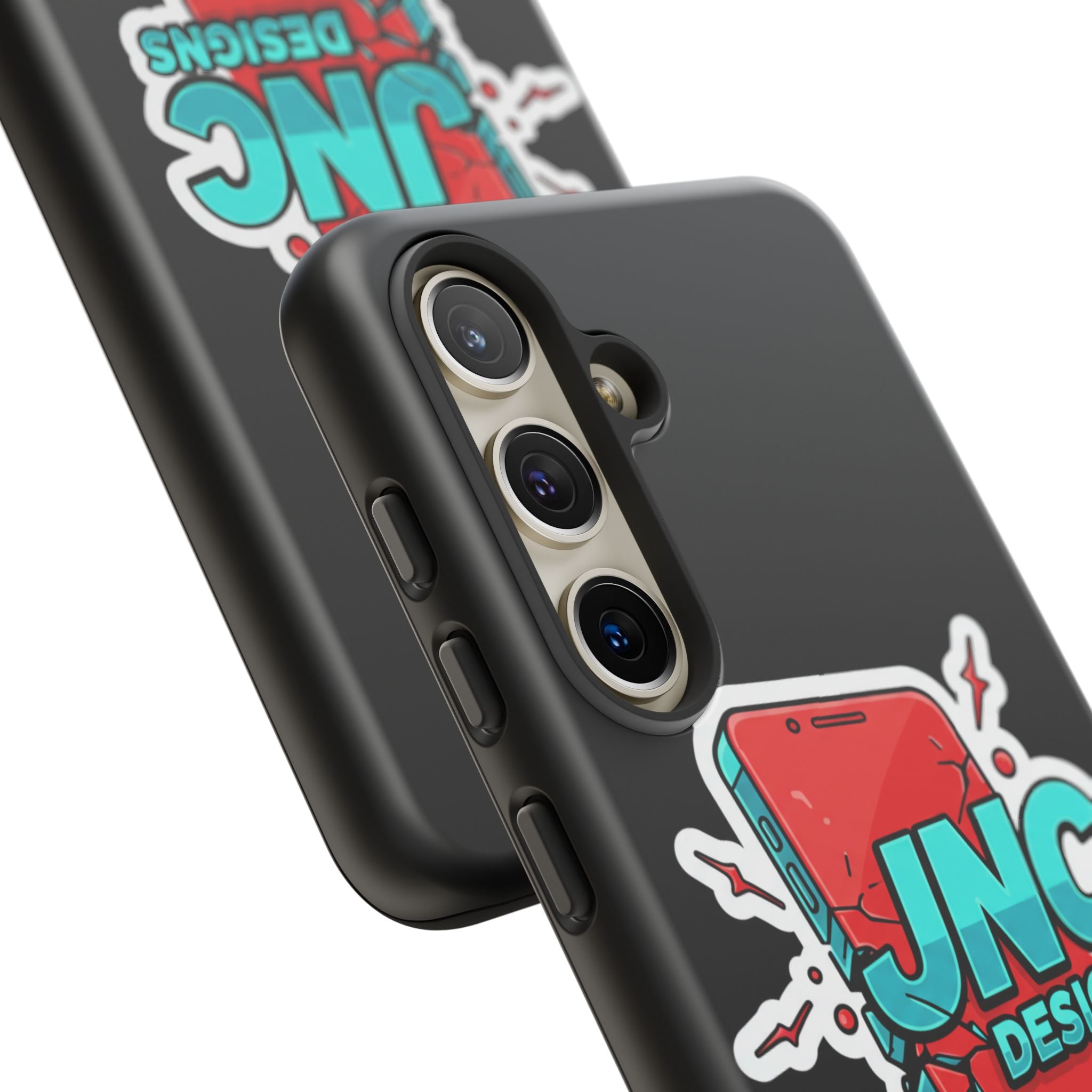 Apple iPhone JNC Black Tough Silicone Case