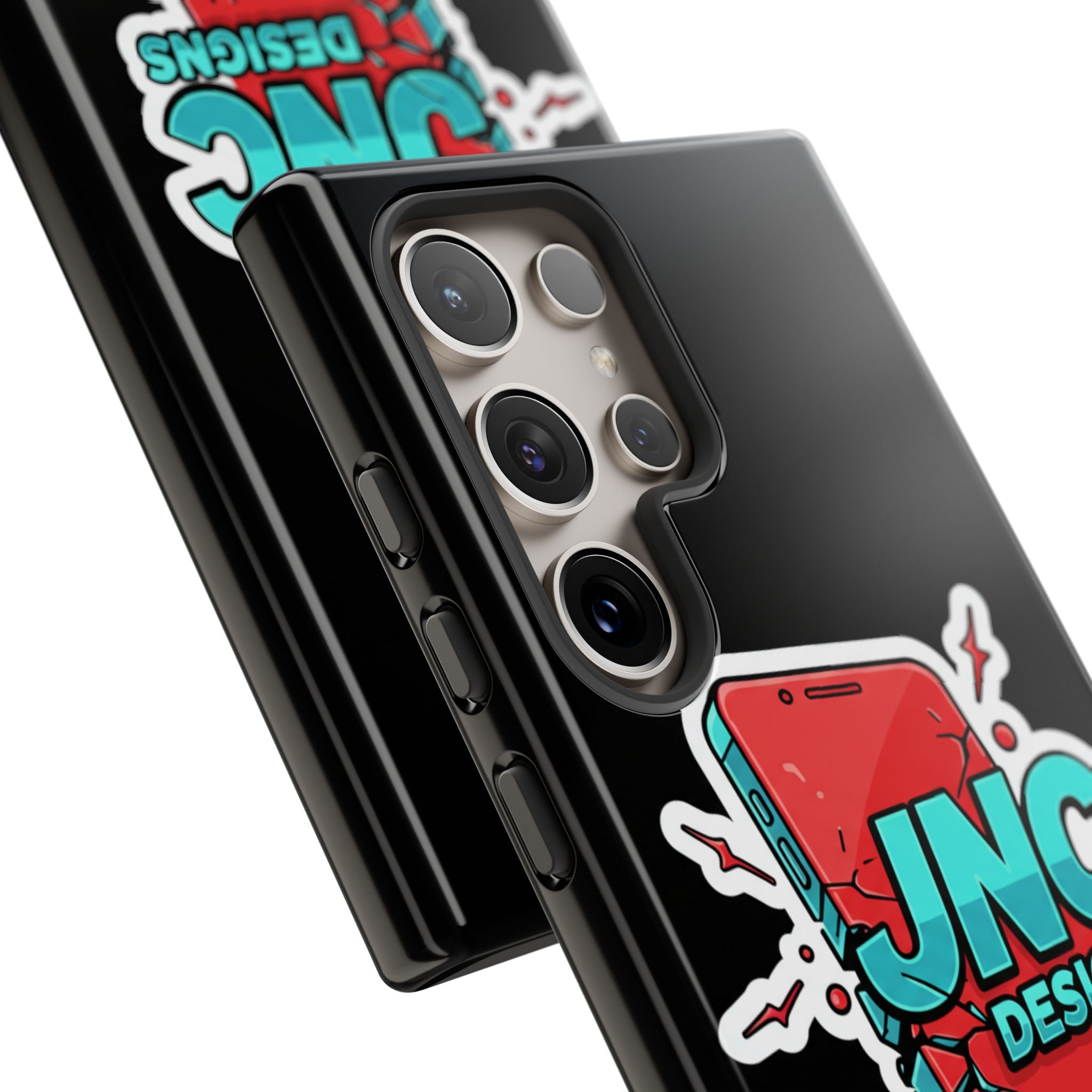 Apple iPhone JNC Black Tough Silicone Case