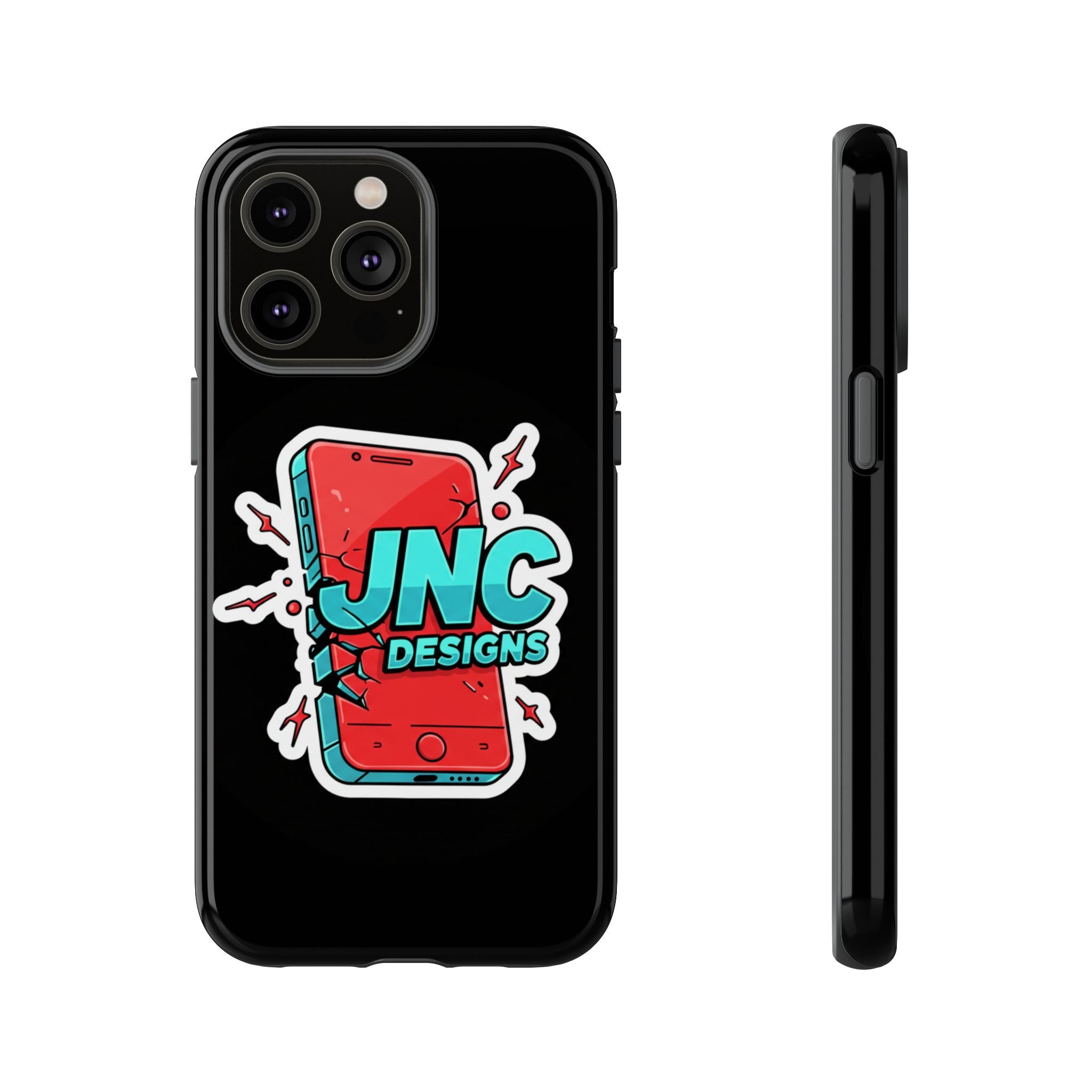 Apple iPhone JNC Black Tough Silicone Case