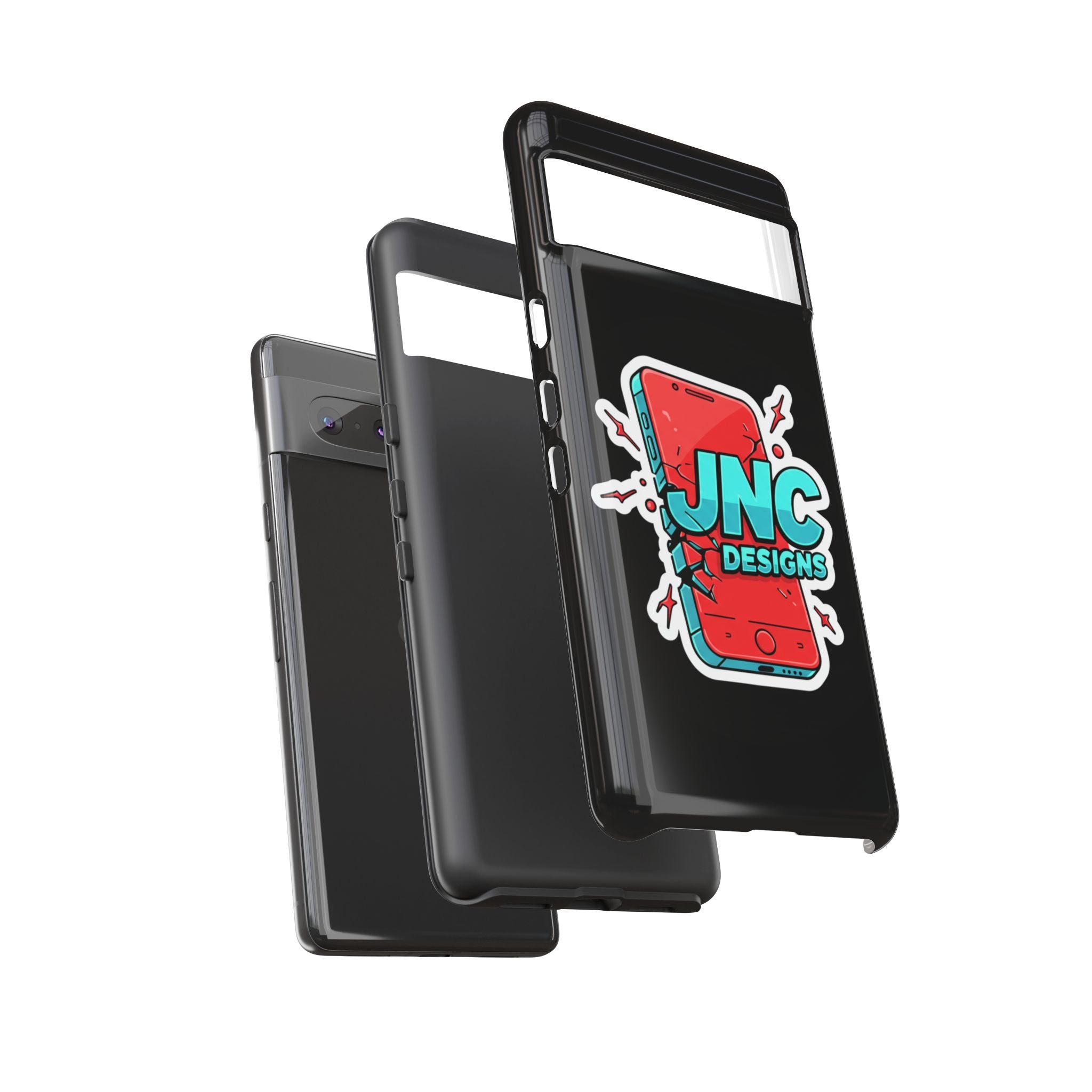 Apple iPhone JNC Black Tough Silicone Case