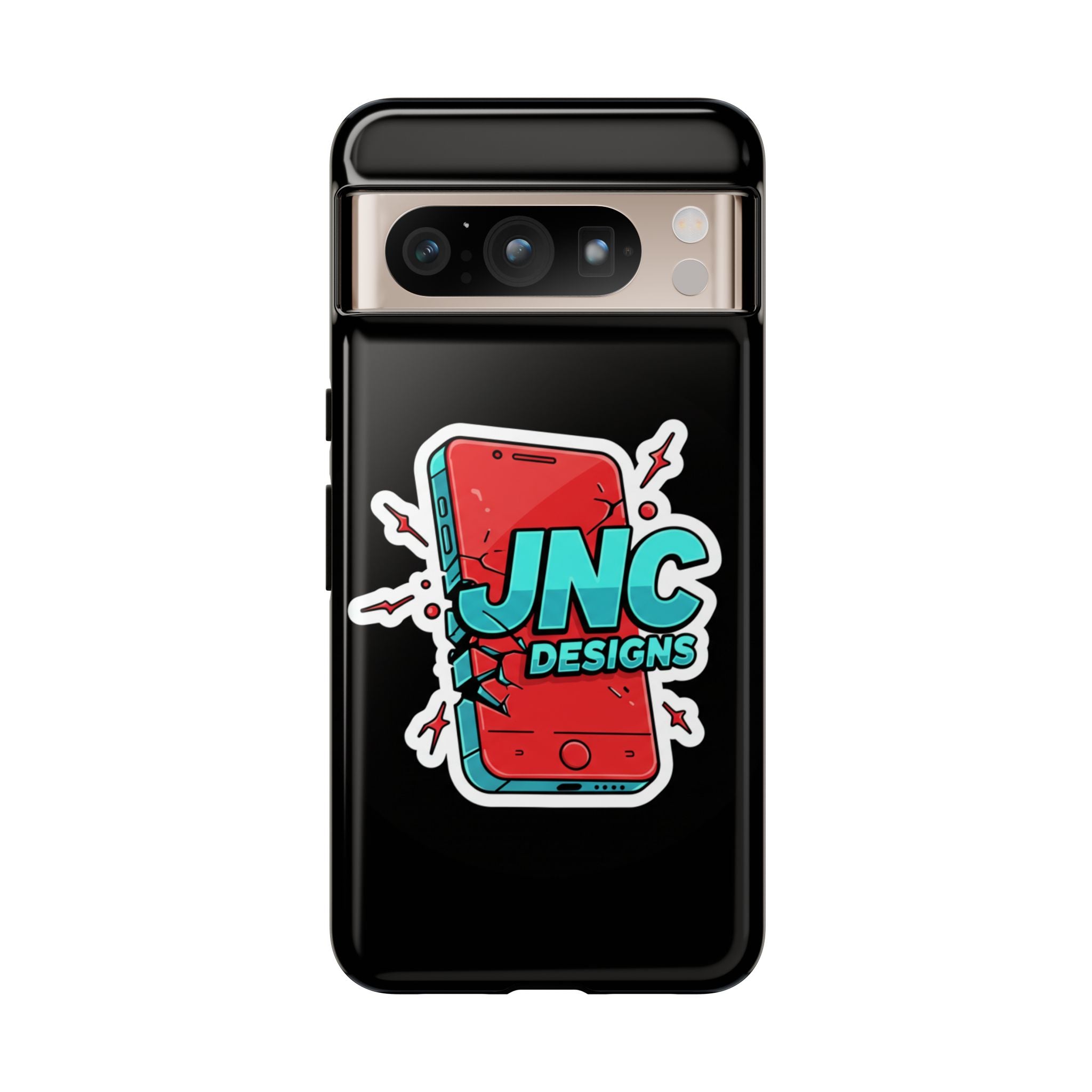 Apple iPhone JNC Black Tough Silicone Case