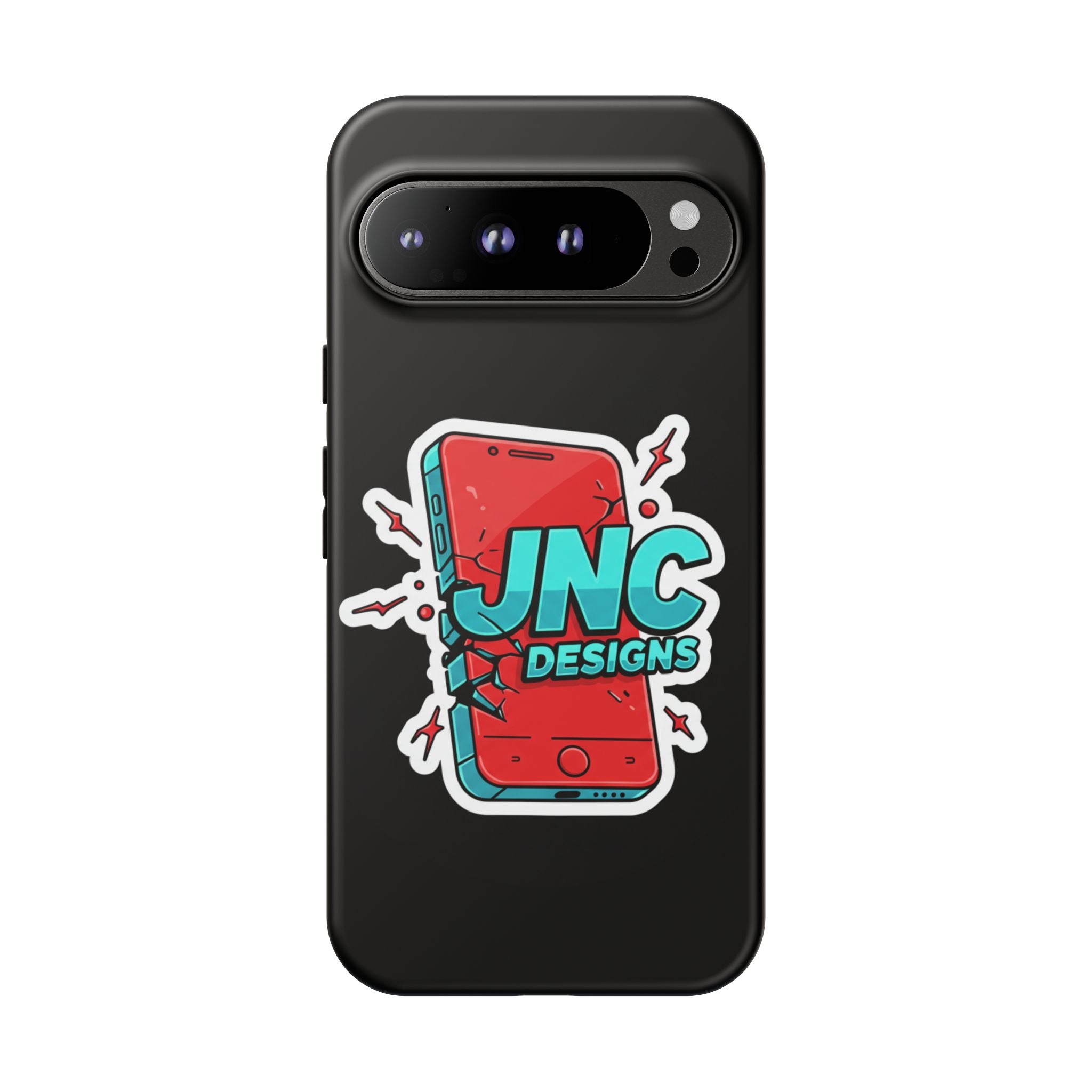 Apple iPhone JNC Black Tough Silicone Case