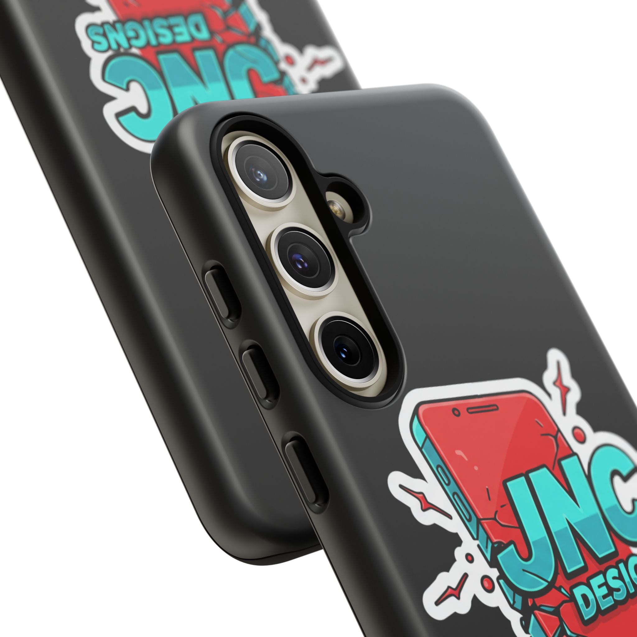 Apple iPhone JNC Black Tough Silicone Case