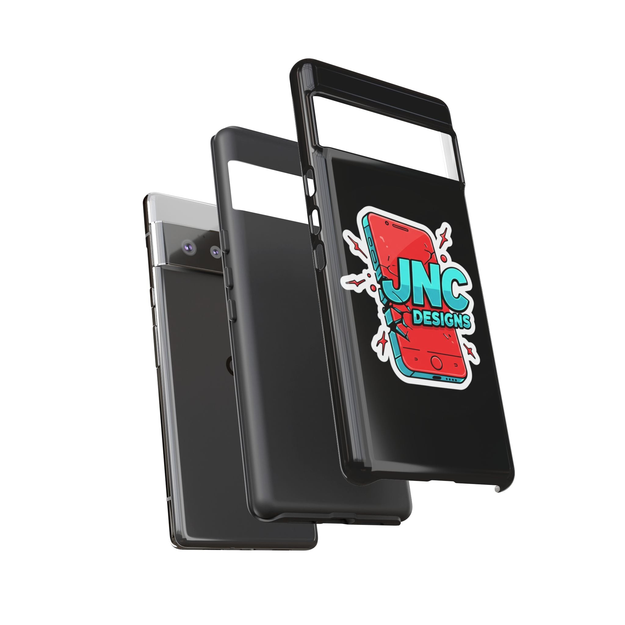 Apple iPhone JNC Black Tough Silicone Case