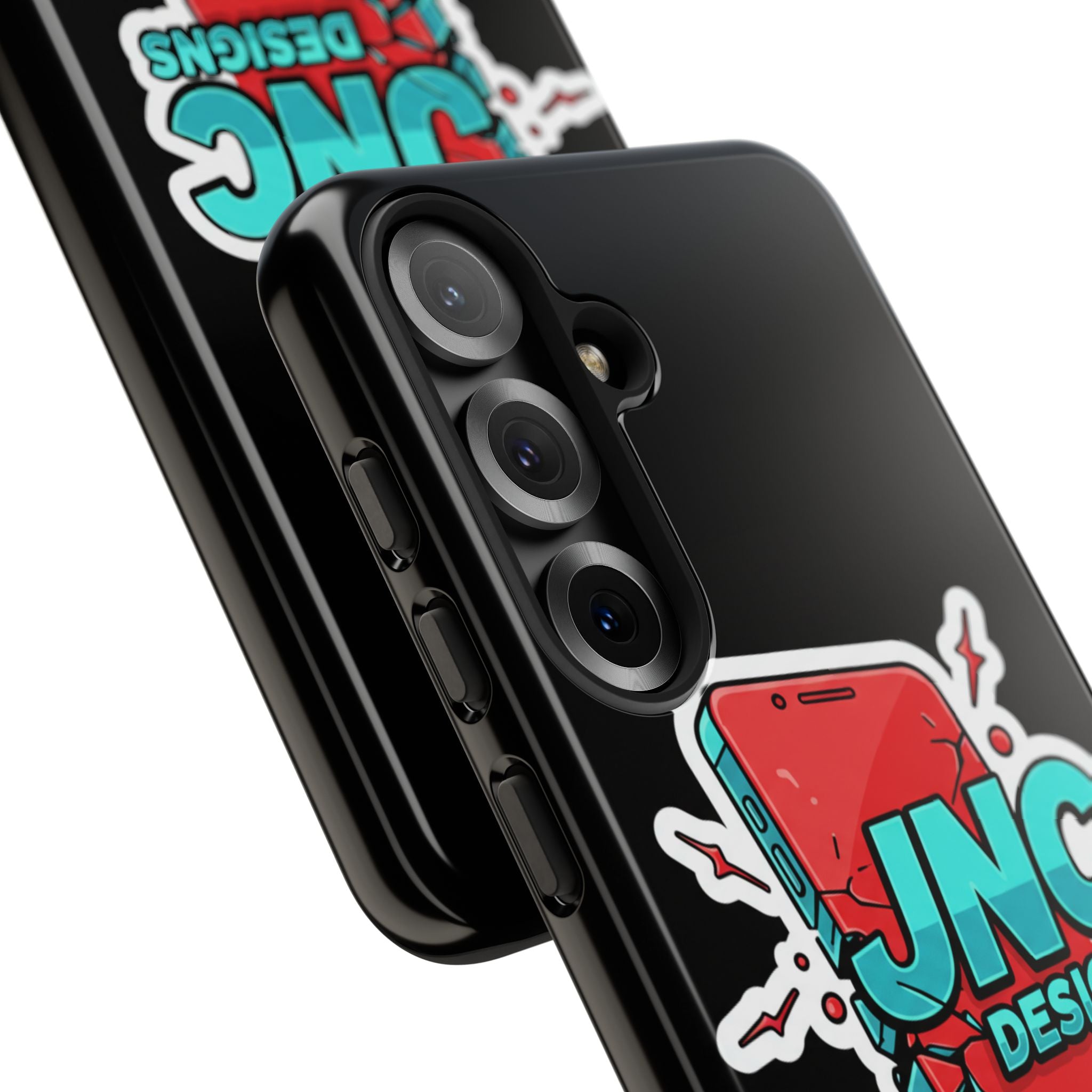 Apple iPhone JNC Black Tough Silicone Case