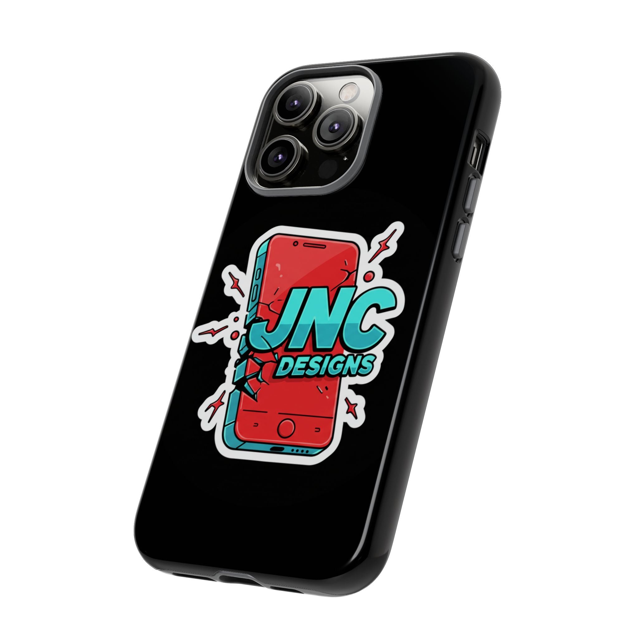 Apple iPhone JNC Black Tough Silicone Case