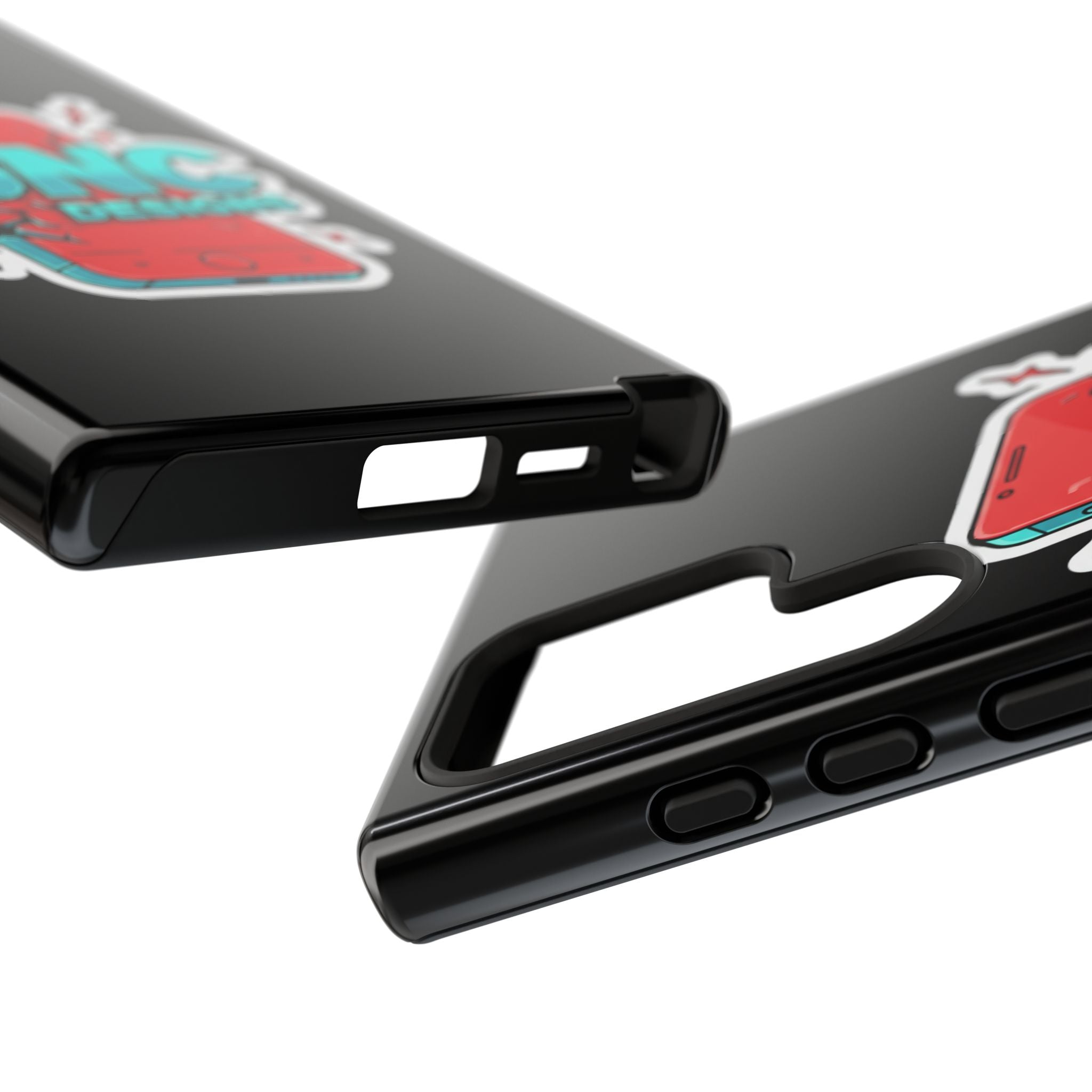 Apple iPhone JNC Black Tough Silicone Case