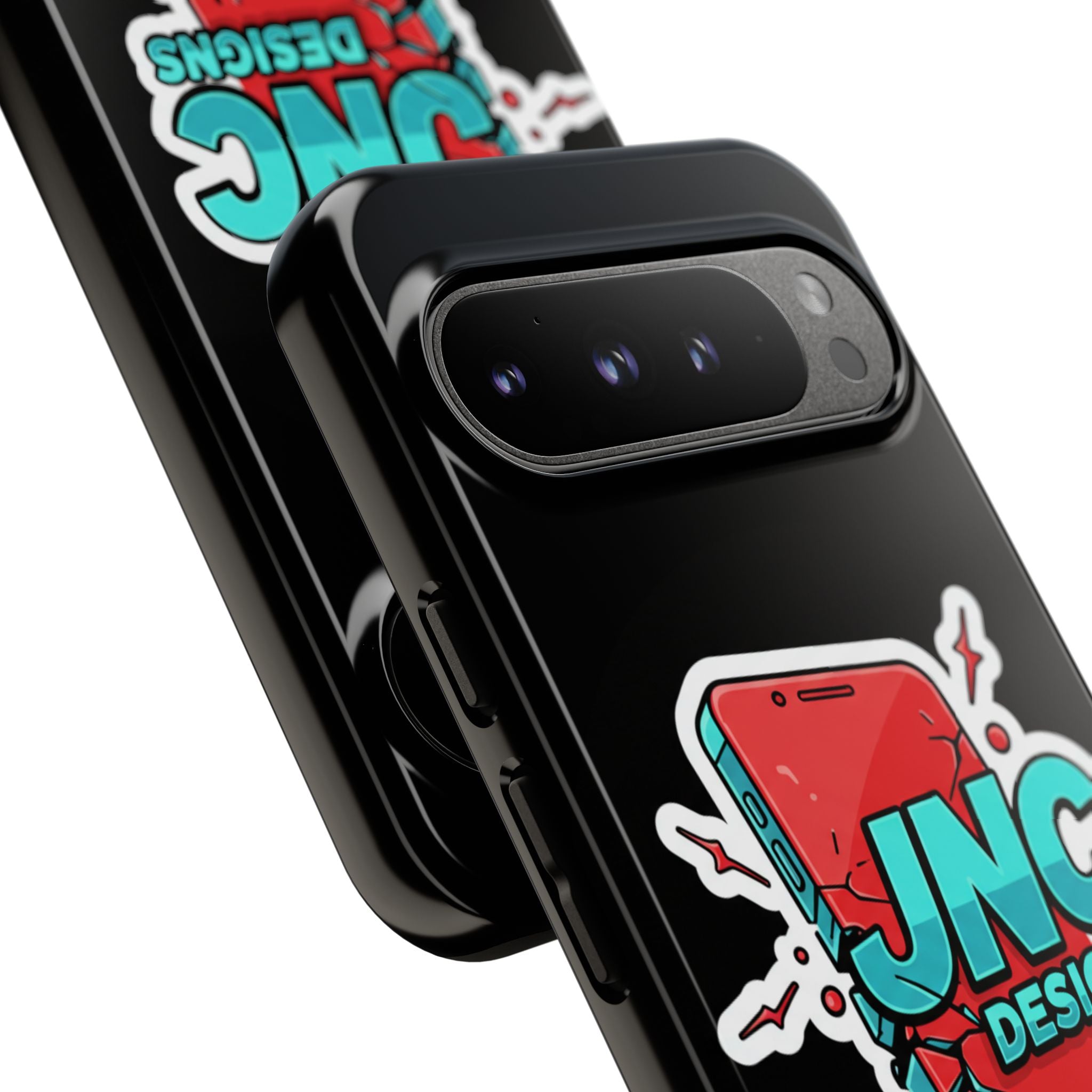 Apple iPhone JNC Black Tough Silicone Case