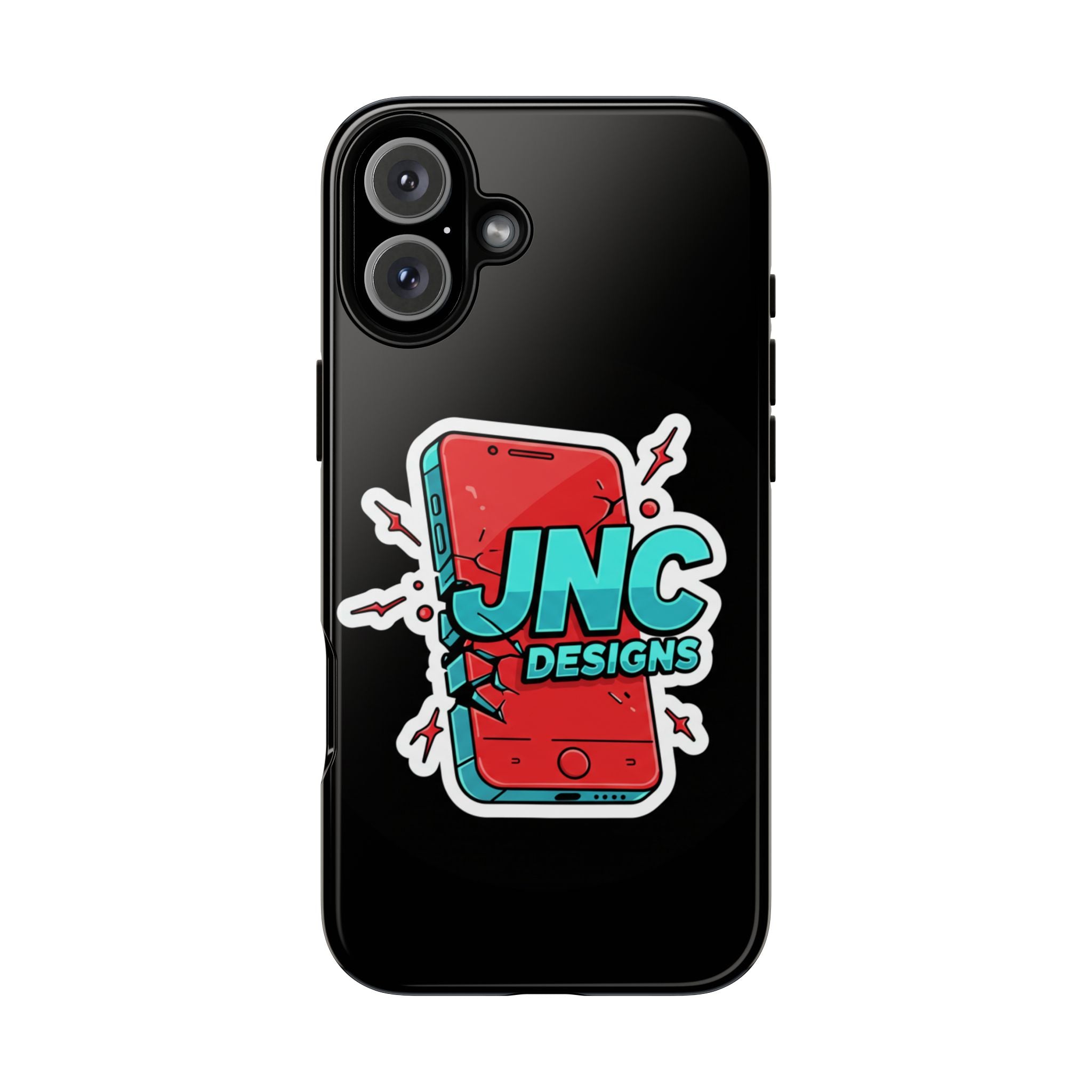 Apple iPhone JNC Black Tough Silicone Case