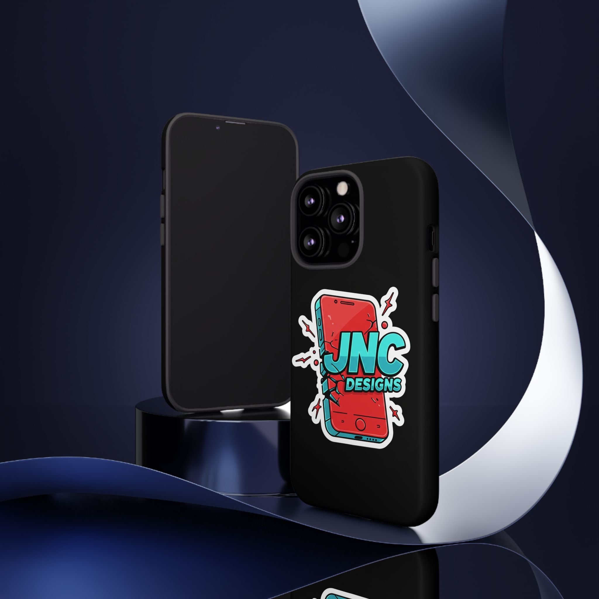 Apple iPhone JNC Black Tough Silicone Case