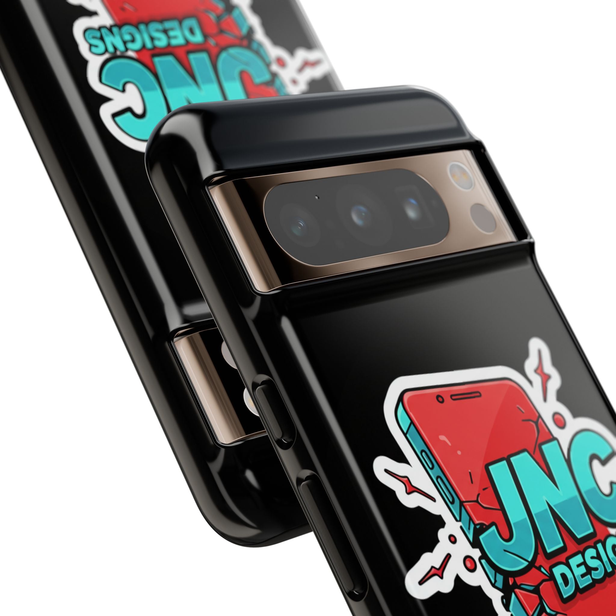 Apple iPhone JNC Black Tough Silicone Case