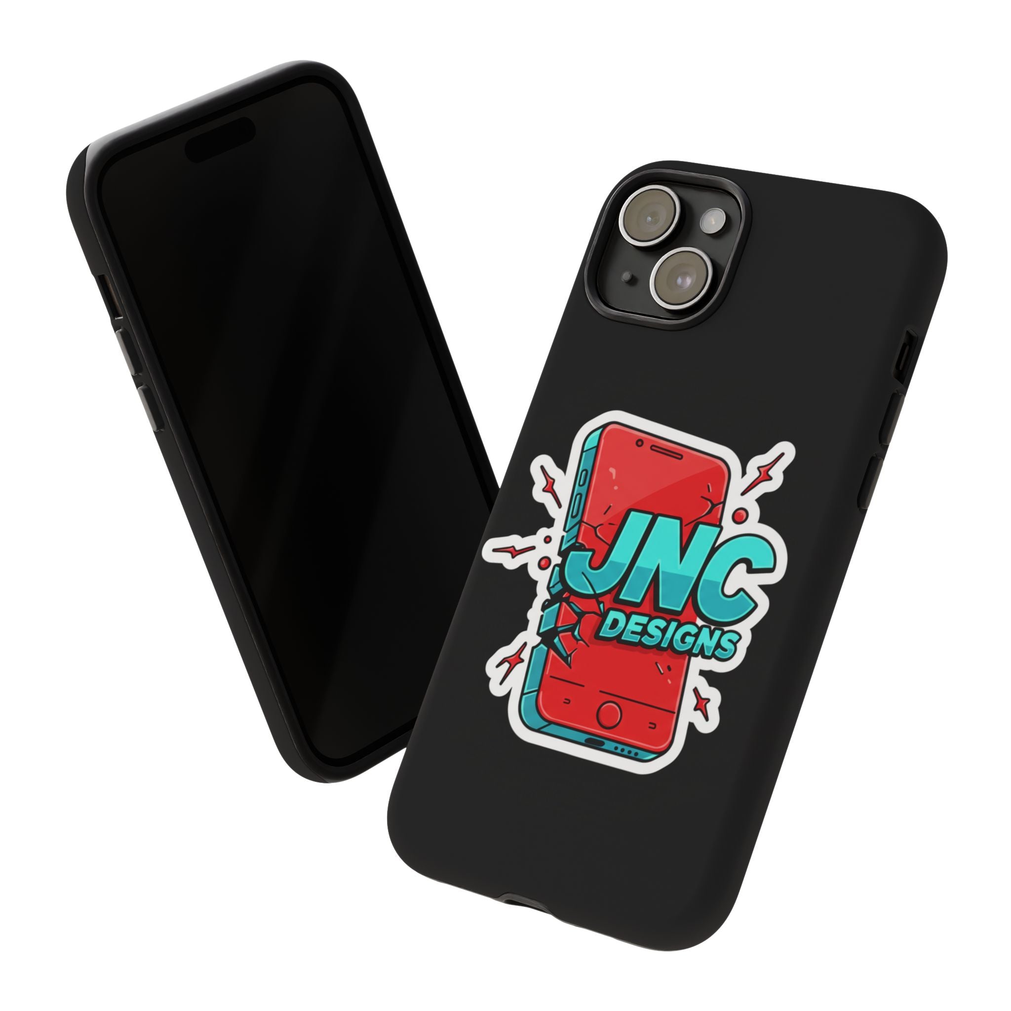 Apple iPhone JNC Black Tough Silicone Case