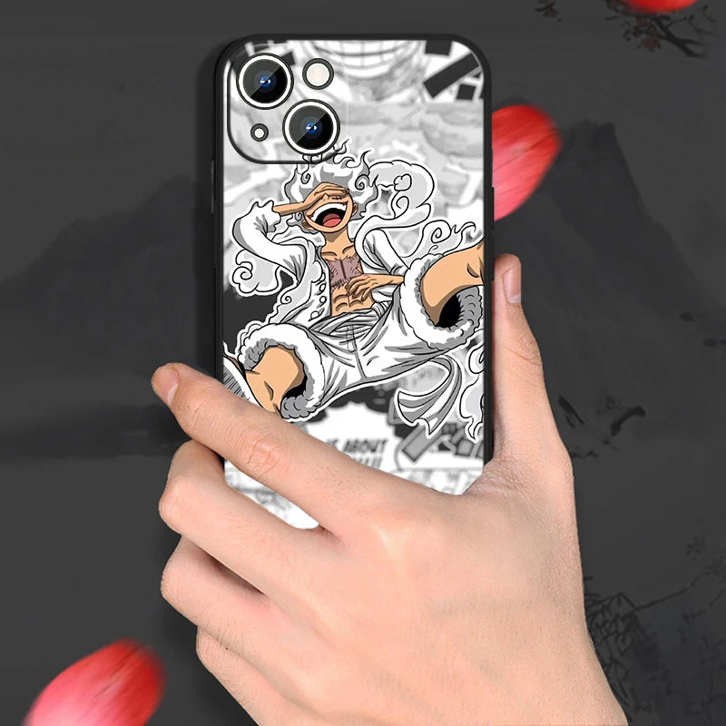 Apple iPhone Gear V Luffy Silicone Case