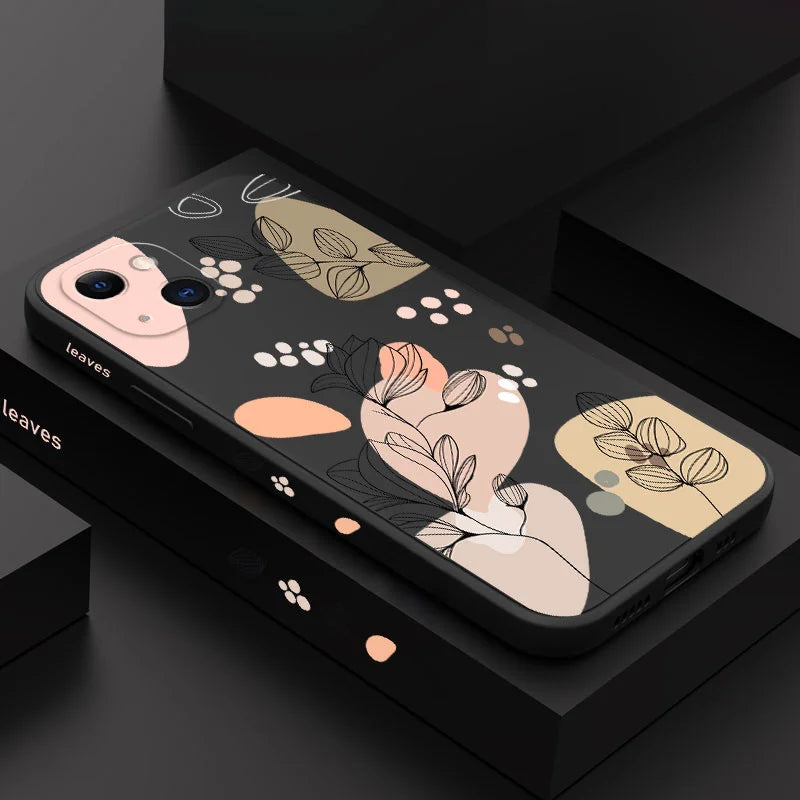 Apple iPhone Floral Silicone Case