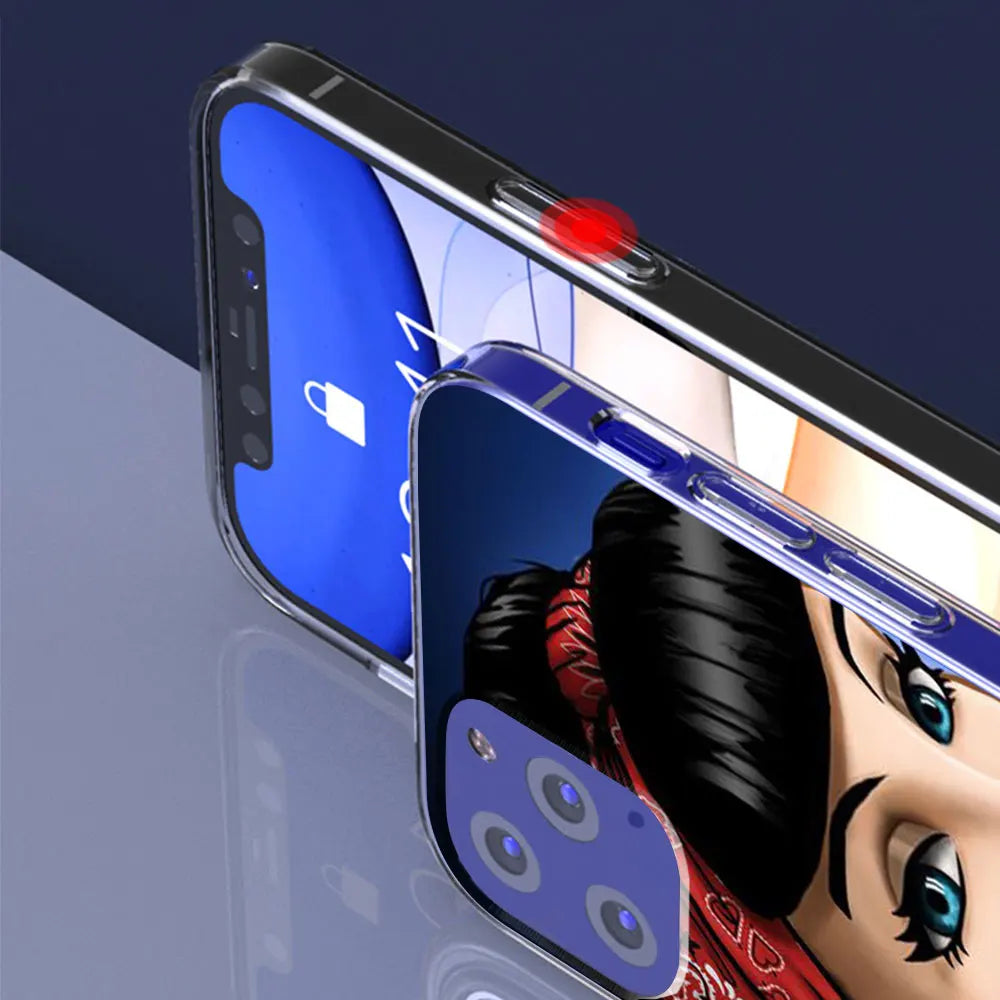 Apple iPhone Bad Princess Alice & Ariel Silicone Case