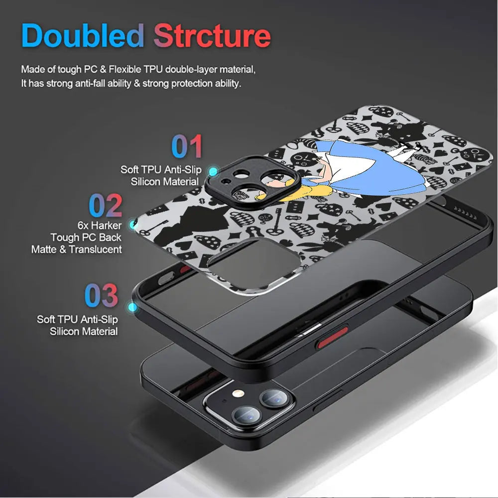 Apple iPhone Alice in Wonderland Cheshire Cat Silicone Case