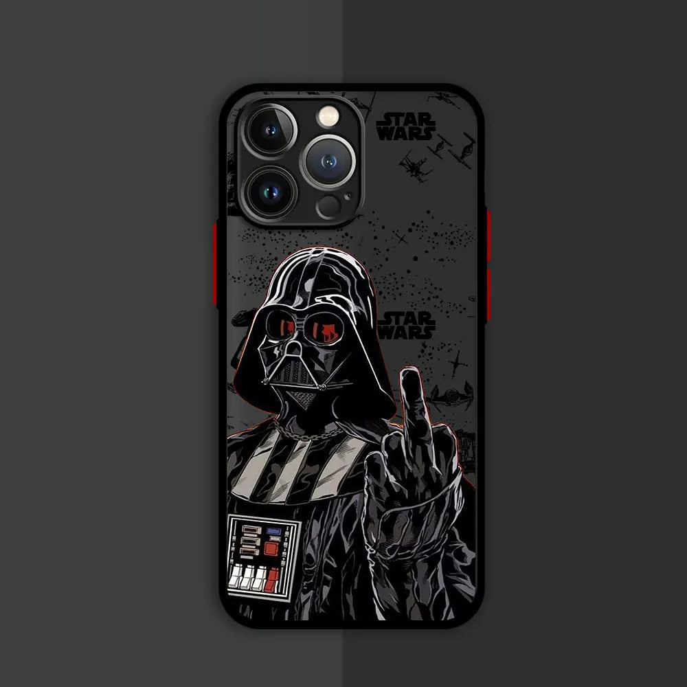 Apple iPhone Vader & Bobba Finger Silicone Case