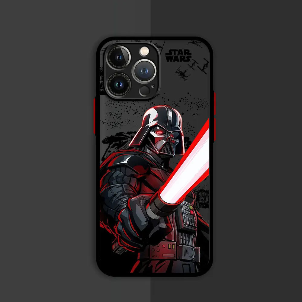 Apple iPhone Vader & Mando Silicone Case