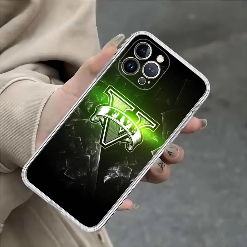 Apple iPhone GTA Trevor & Michael Silicone Case