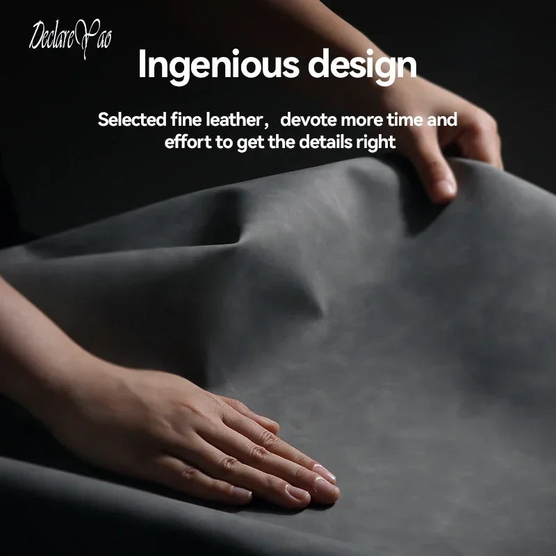 Apple iPhone Black & Blue Luxury Leather Case