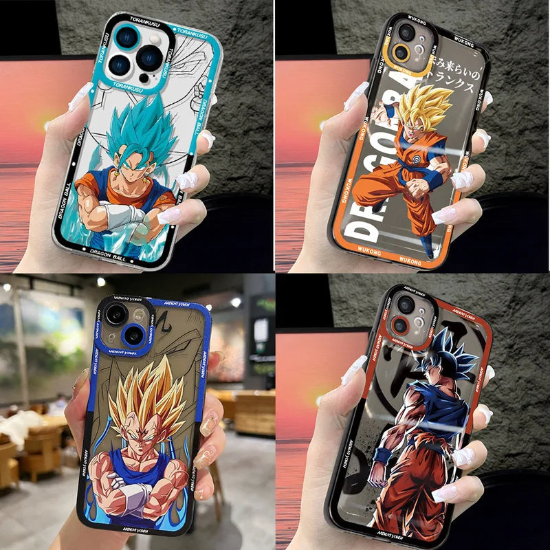 Apple iPhone DBS Goku & Vegeta Silicone Case