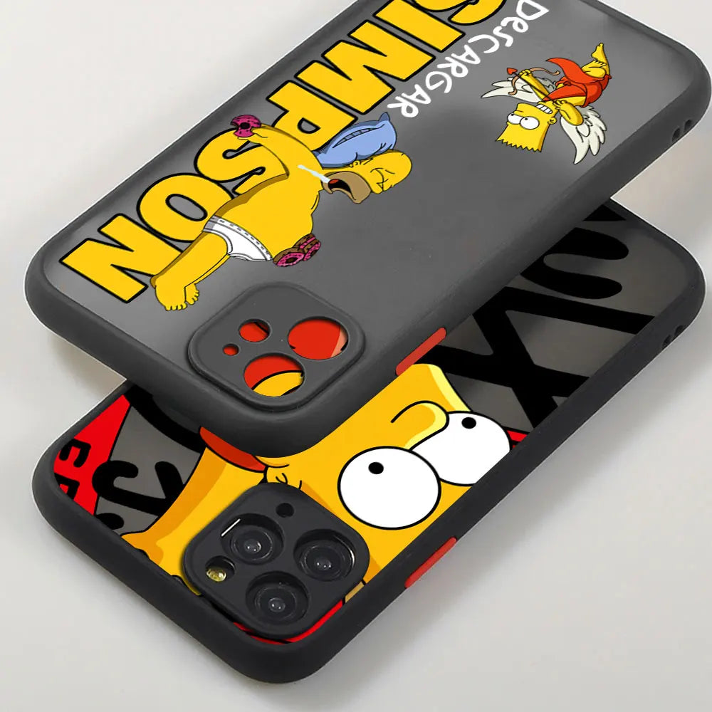 Apple iPhone Simpsons Cowabunga Silicone Case