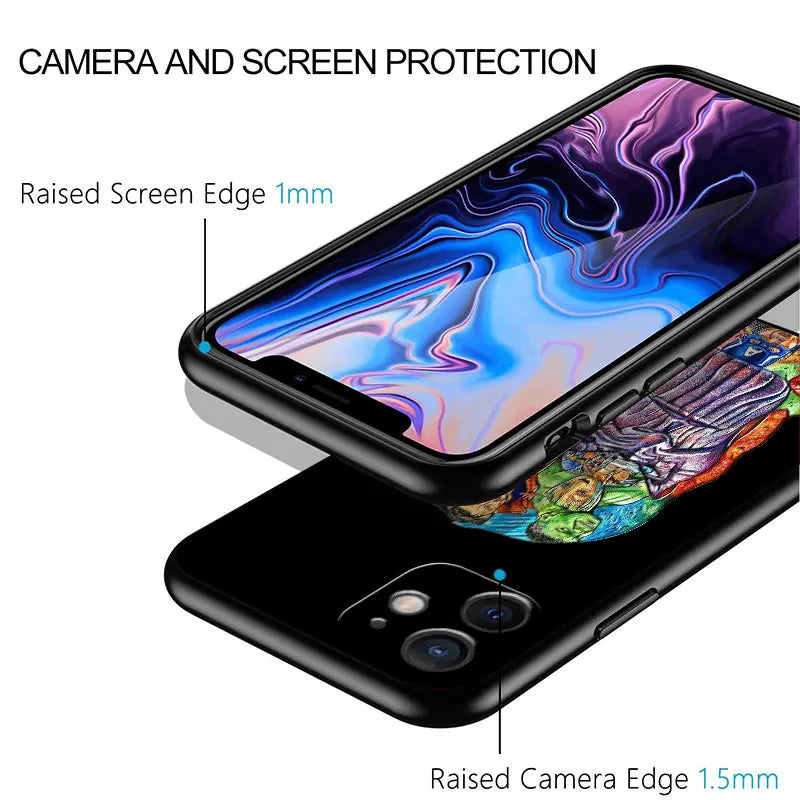 Apple iPhone Mosaic Mickey Silicone Case