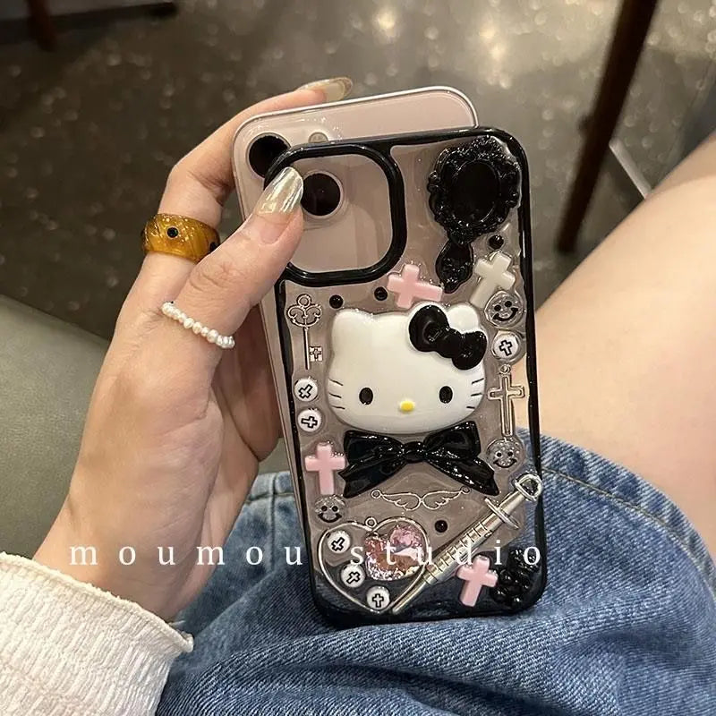 Apple iPhone Hello Kitty Cross Silicone Case
